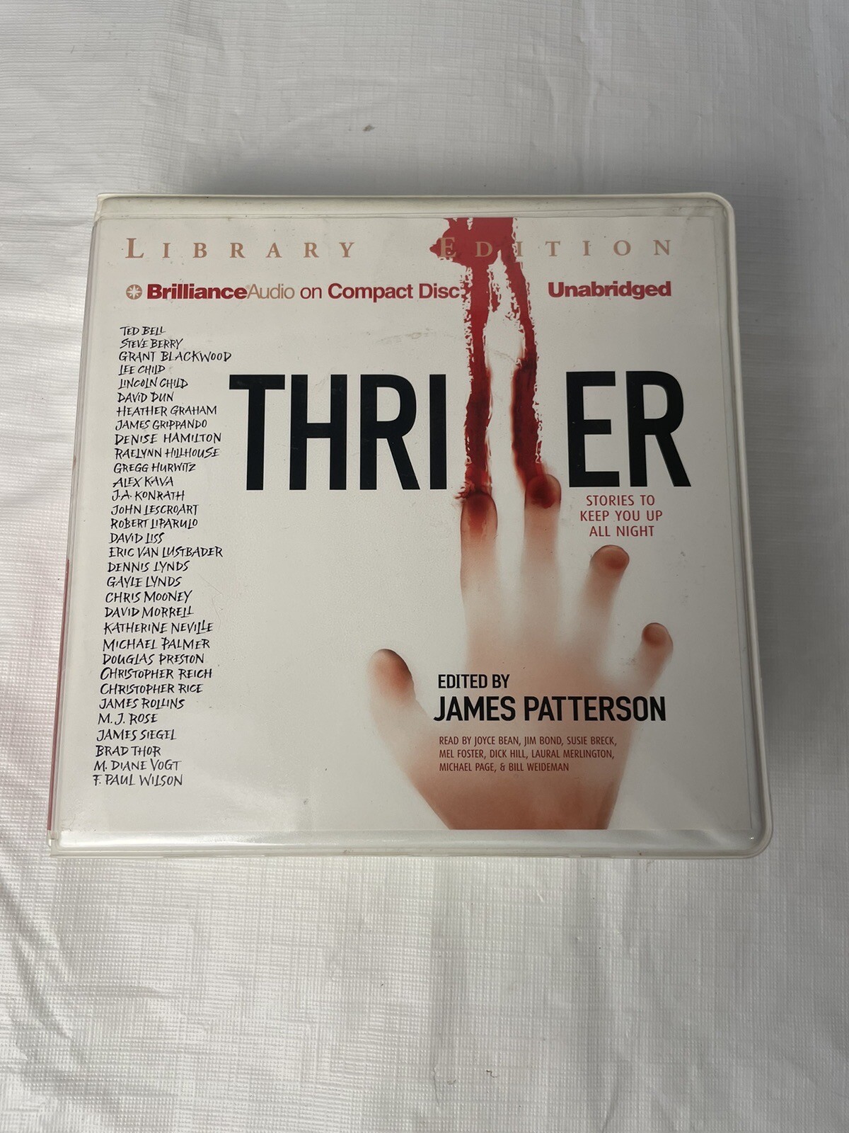 Thriller: Stories to Keep You Up All Night UNABRIDGED, 14 Discs (2006, Audio CD)
