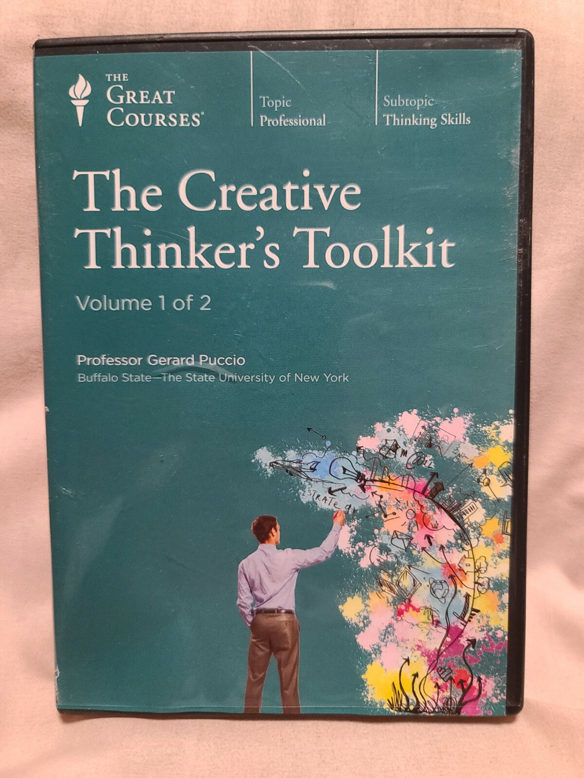 Shelf191 Audiobook~ The creative thinkers toolkit-vol 1 of 2- prof.Gerard puccio