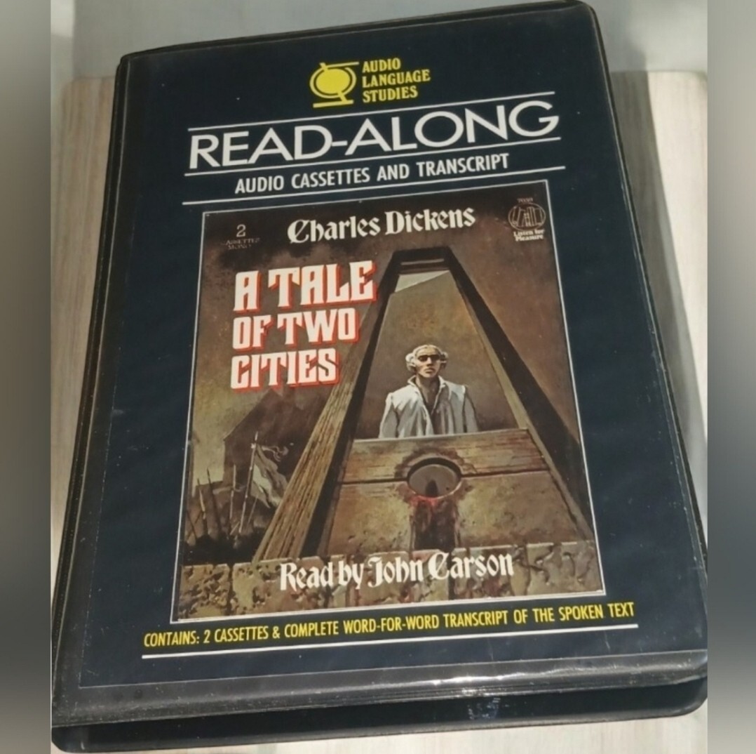 «A Tale of Two Cities» by Charles Dickens Audio Cassettes and Transcript Read by