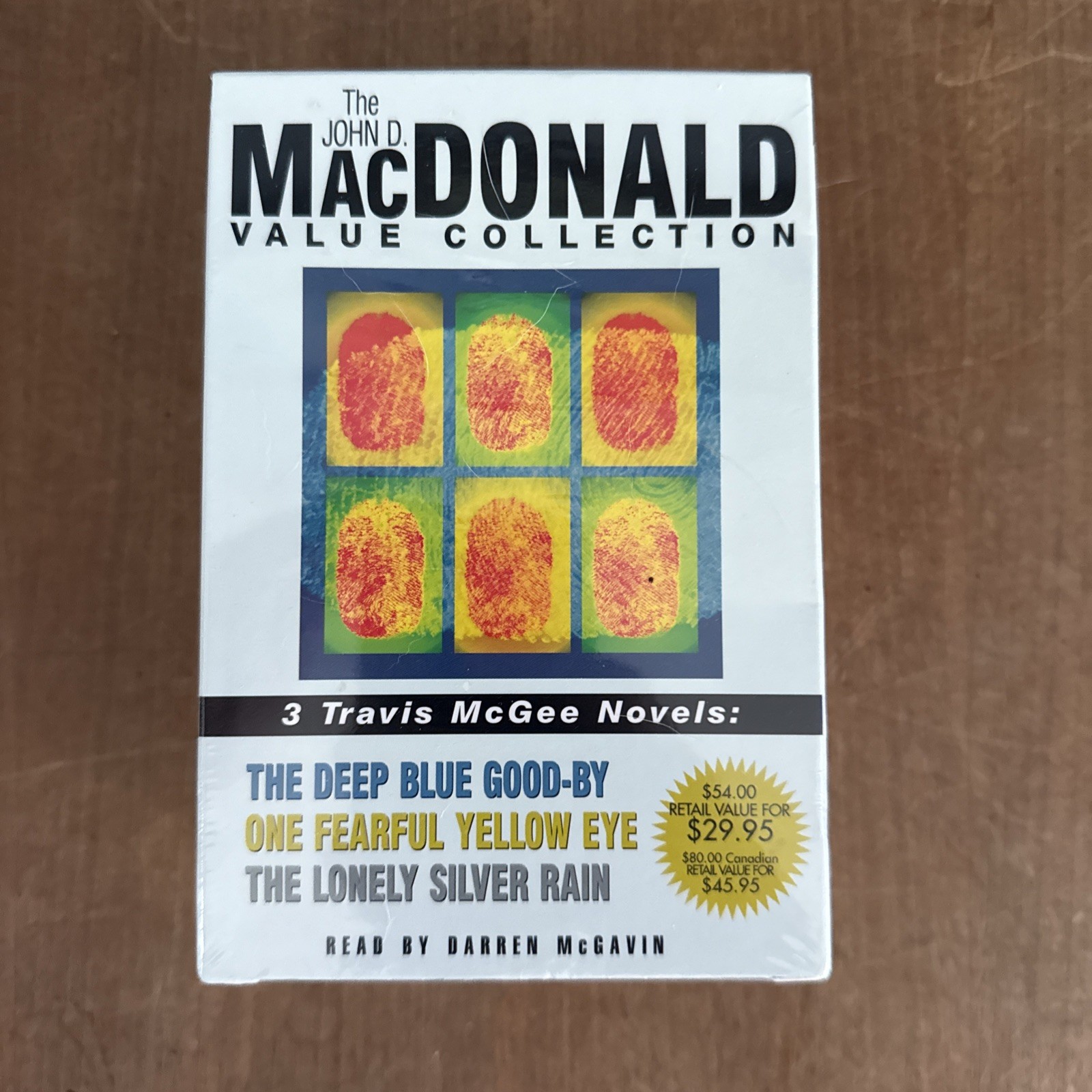 THE JOHN D MACDONALD VALUE COLLECTION AUDIOBOOK CASSETTE DARREN MCGAVIN NEW
