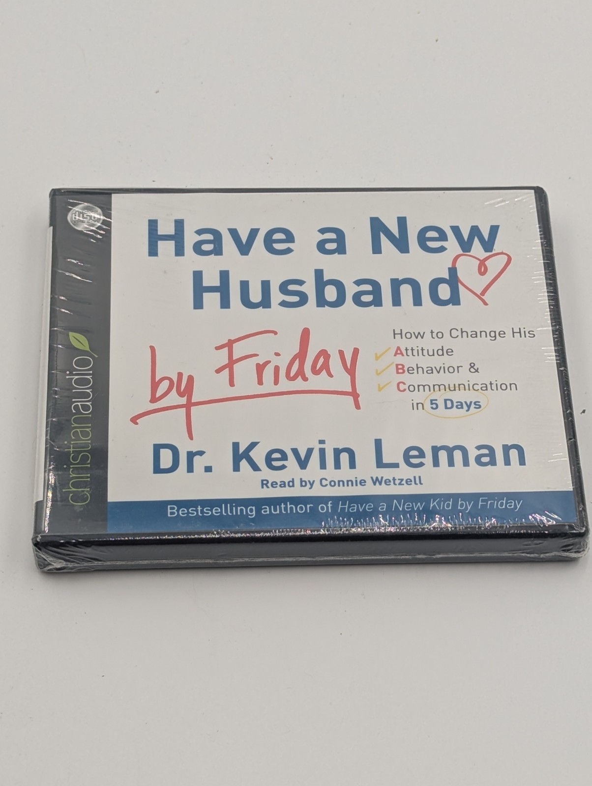 HAVE A NEW HUSBAND BY FRIDAY — by Dr. Kevin Leman, 4 CD AUDIOBOOK New/Sealed