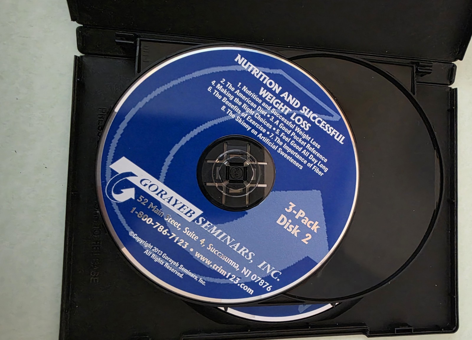Hypnosis Library Weight Loss Edition 3 CD’s by Gorayeb Seminars SHIPS FREE