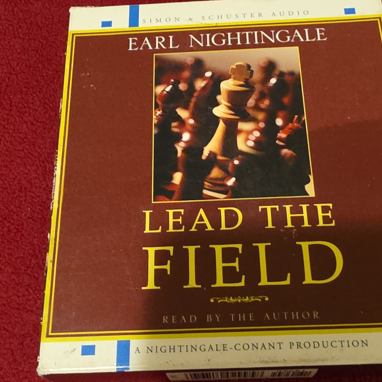 Earl Nightingale Lead the Field Audiobook Cassette Read by Author 1996 4 Hr