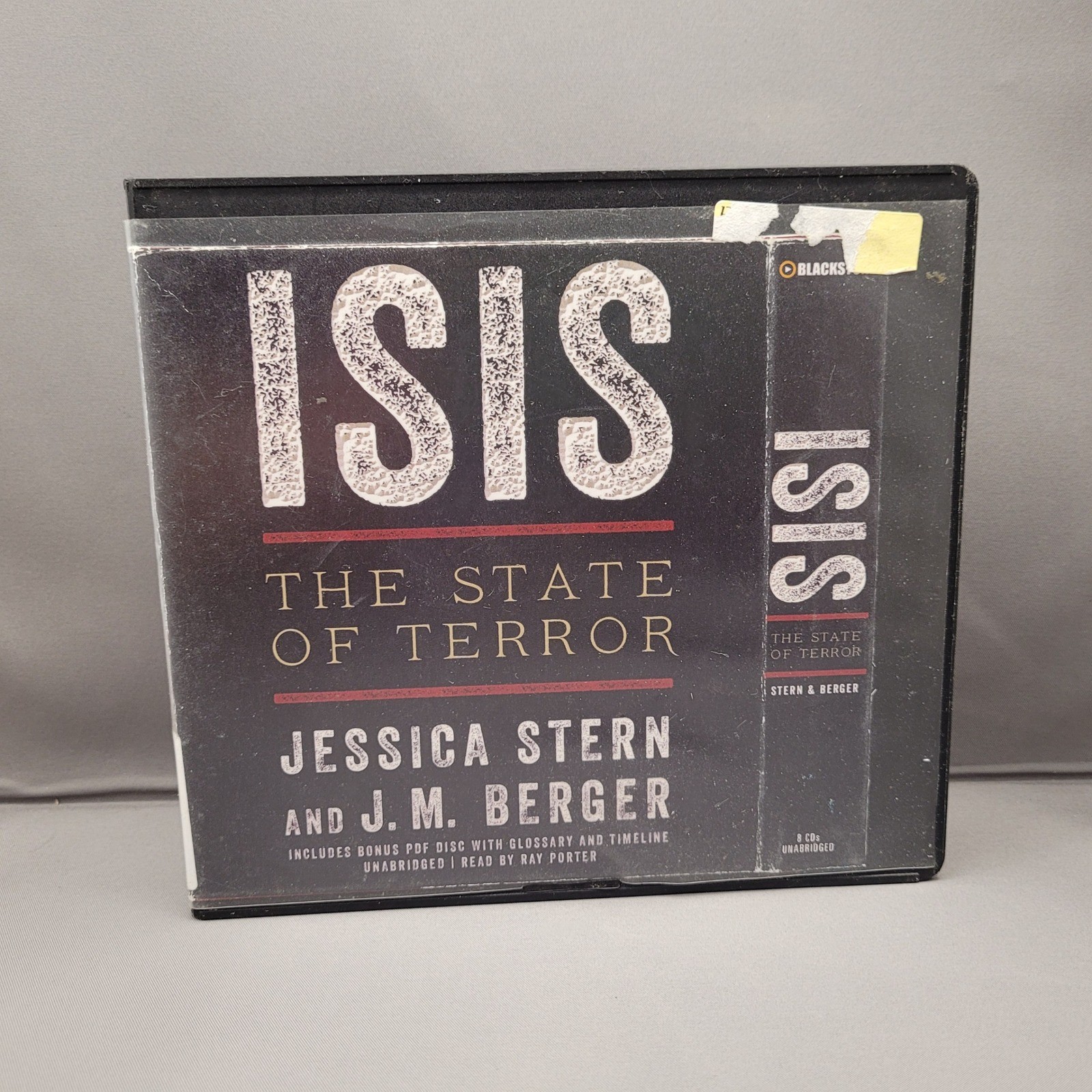 ISIS: The State of Terror (Audiobook CD, 2015) Jessica Stern — Ex-Library