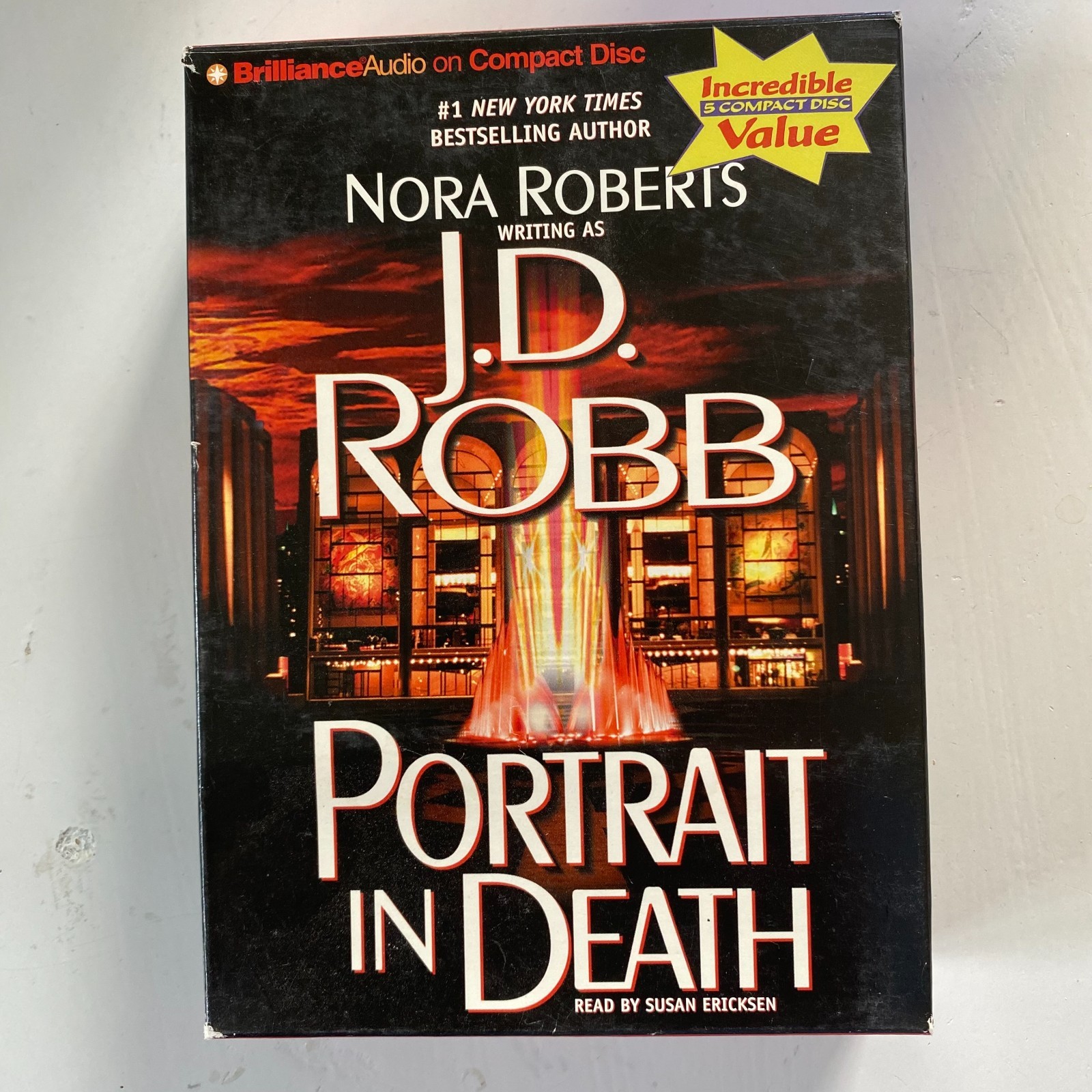Portrait in Death by J. D. Robb (2003, Compact Disc Set)
