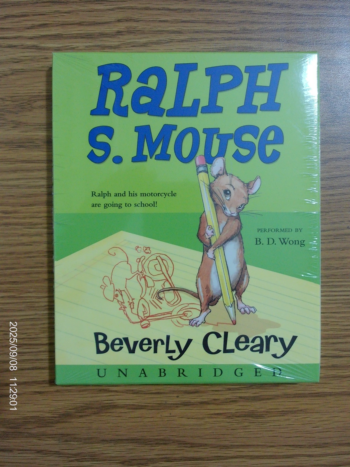 NEW Ralph S. Mouse by Cleary Beverly — Audio Book
