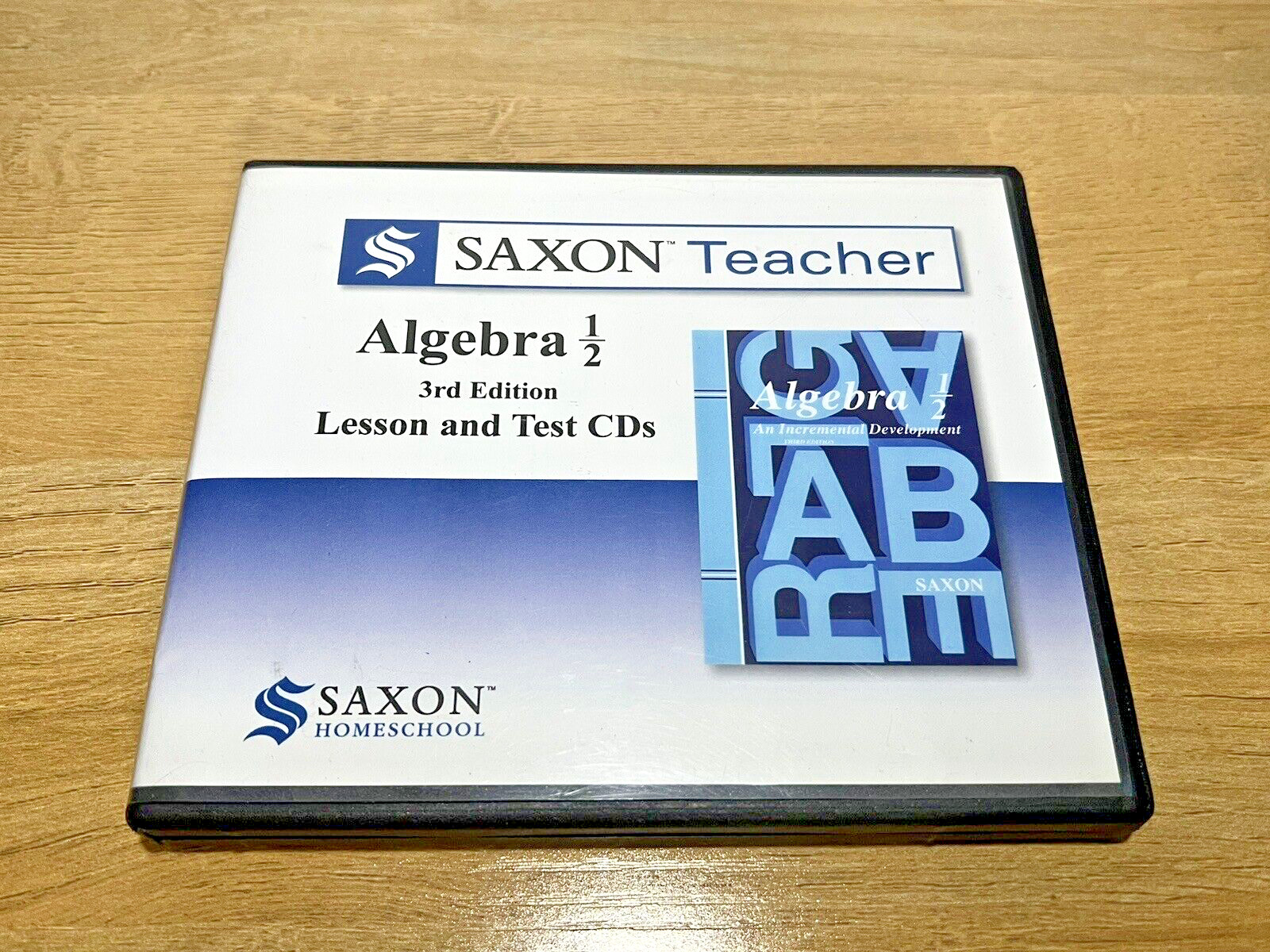 Saxon Algebra 1/2 Homeschool Ser.: Saxon Algebra 1/2 Teacher CDs by Saxon…