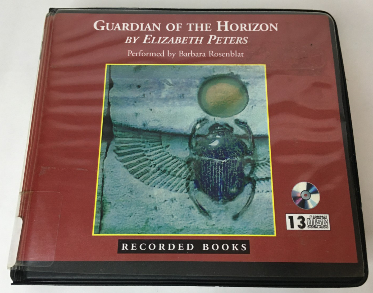 Guardian Of The Horizon by Elizabeth Peters Audiobook 13 CDs Amelia Peabody