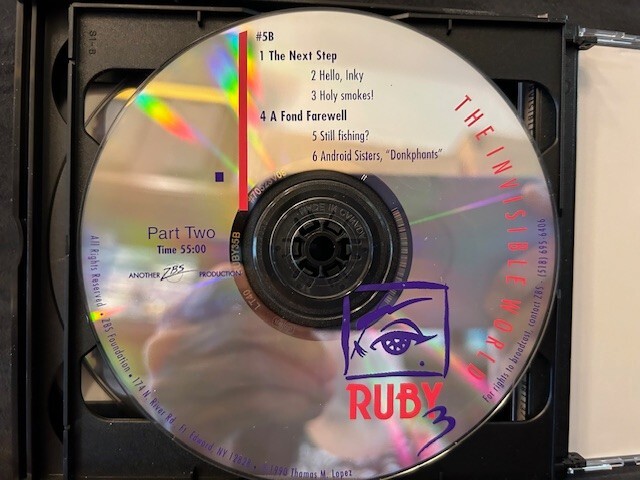 Ruby 3, Part Two: The Invisible World by Meatball Fulton (CD, 1990, ZBS 5 Discs)