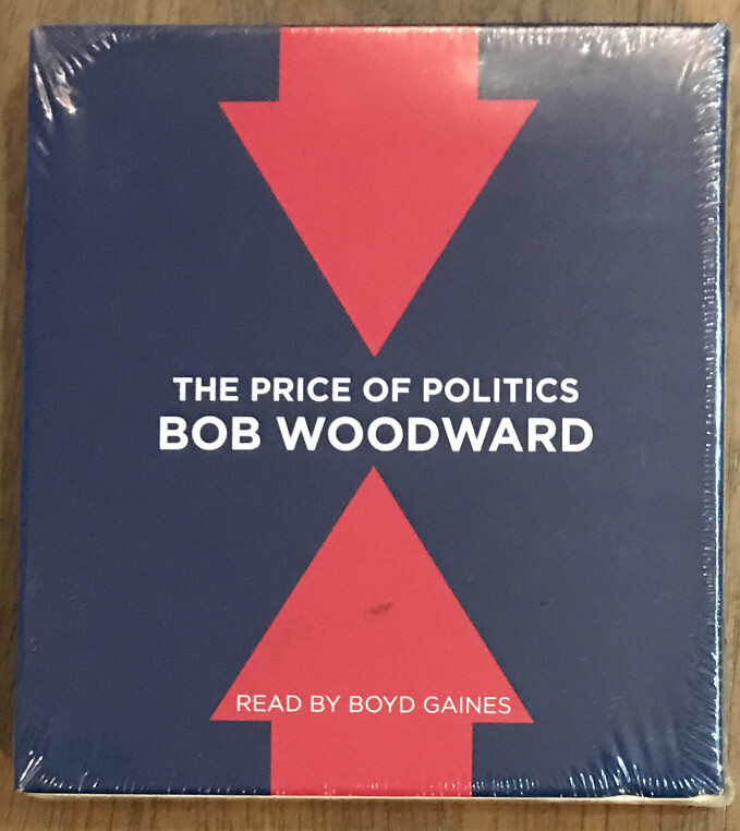 The Price of Politics by Bob Woodward (2012, Compact Disc, Abridged edition)⭐NEW