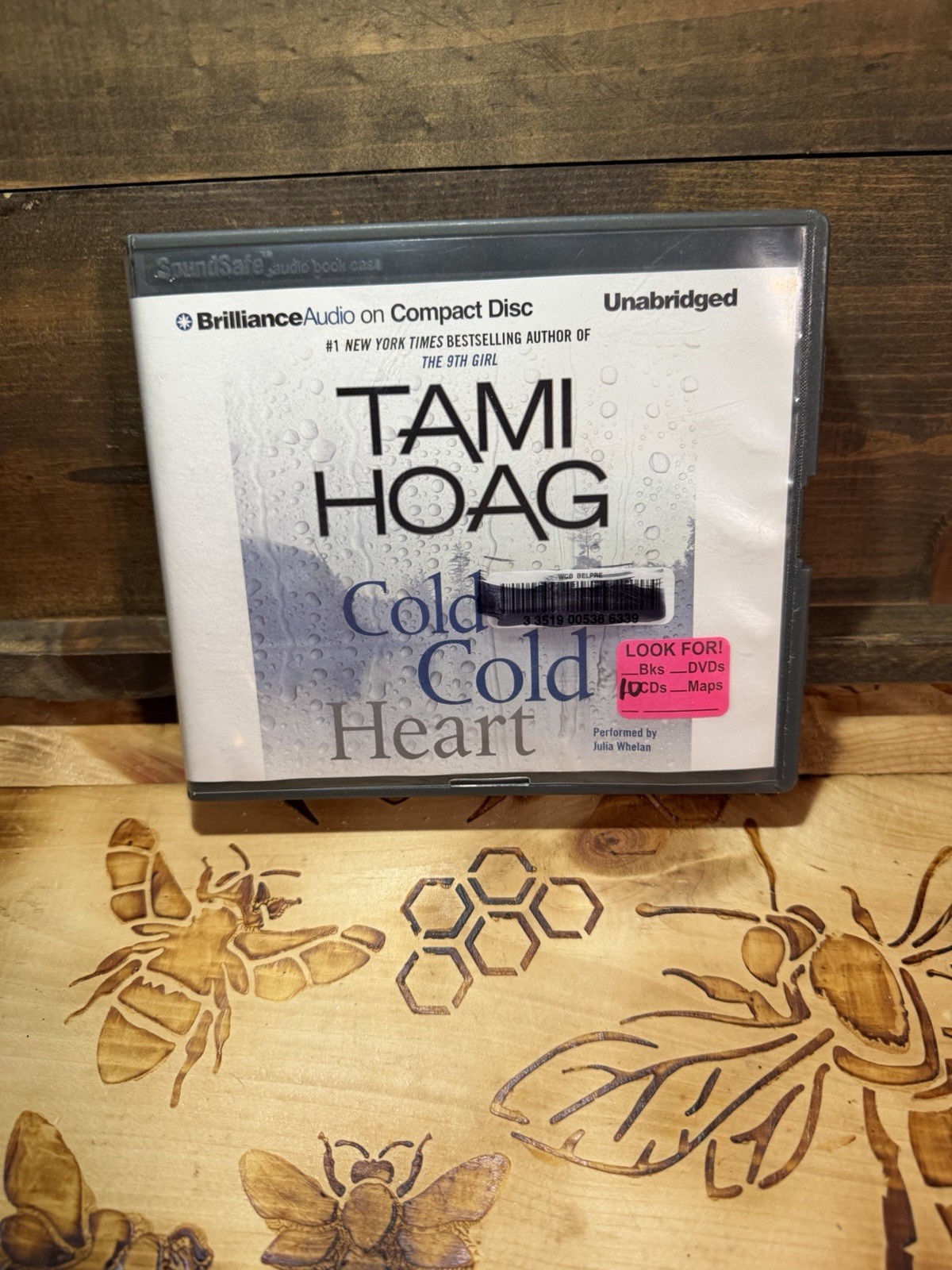 Tami Hoag Cold Cold Heart Audiobook CD Unabridged 12 Discs Tested Complete