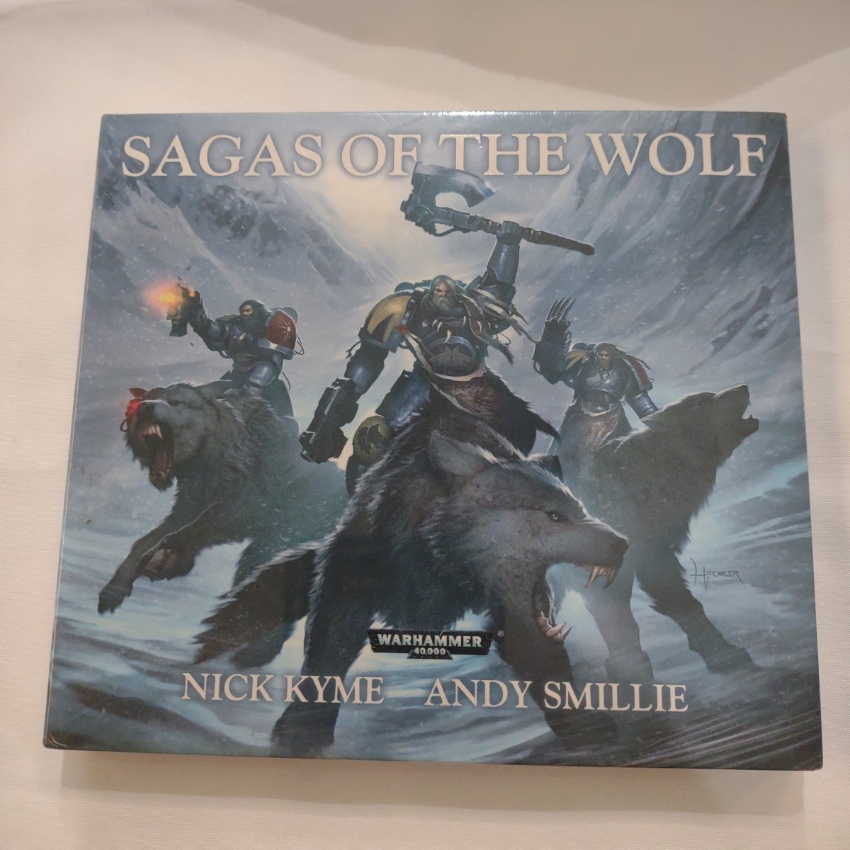 Sagas of the Wolf Warhammer 40k Nick Kyme Andy Smille Audiobook CD Blacklibrary