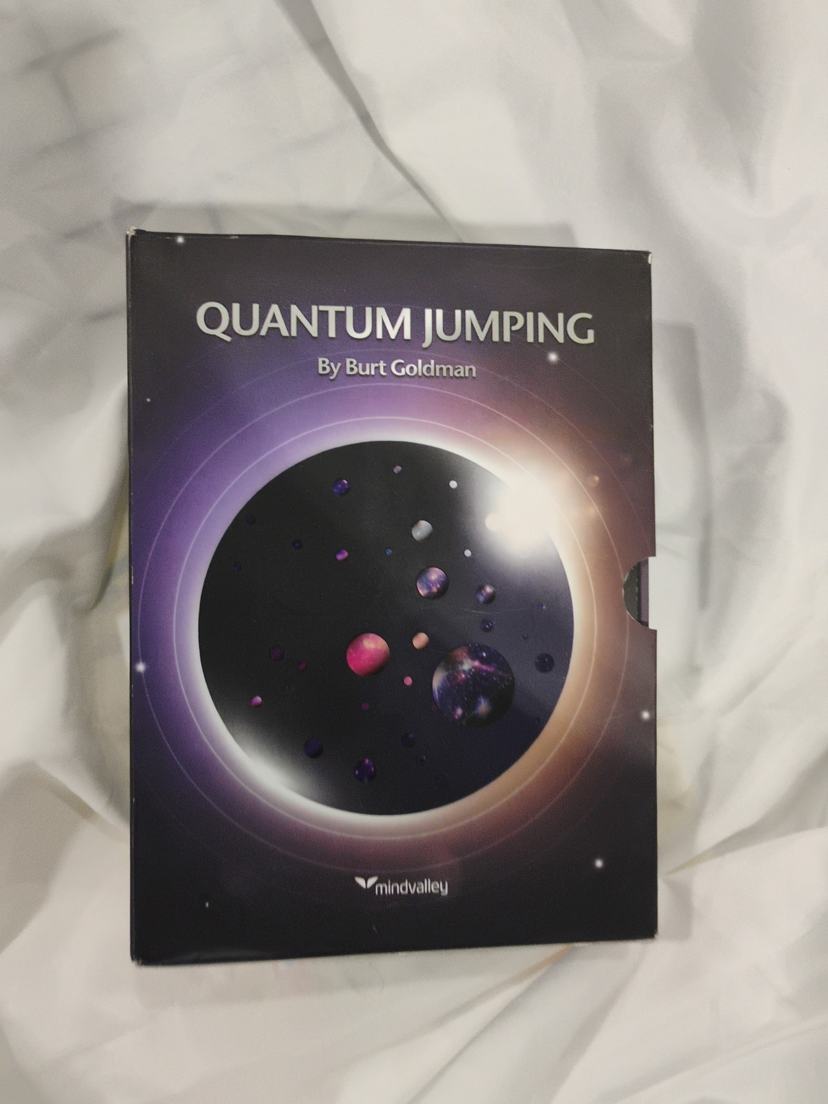 Burt Goldman Quantum Jumping 9 CD Box Set With Text Companion Mind Valley
