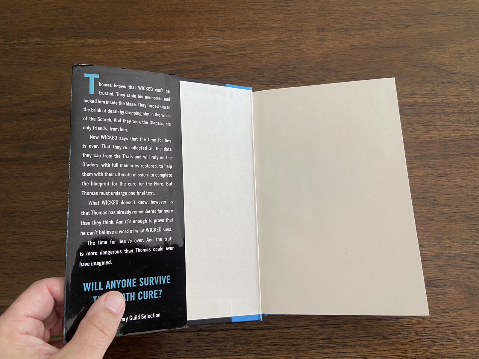 SIGNED The Death Cure By James Dashner 1st Printing 1st Edition 2011 Maze Runner