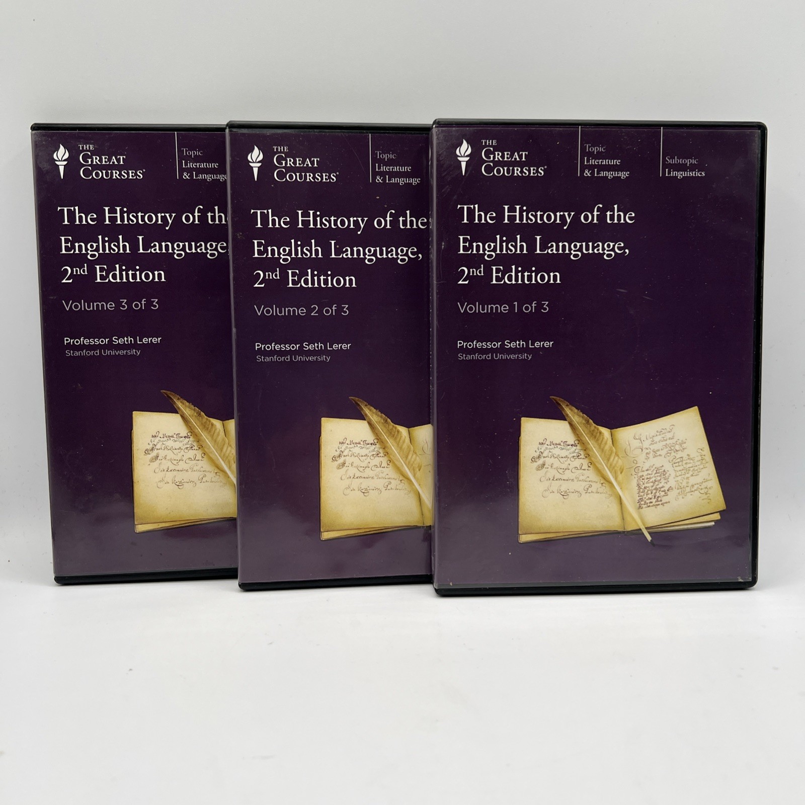 Great Courses: History of the English Language 2nd Ed. 18-CD Set Pre-owned