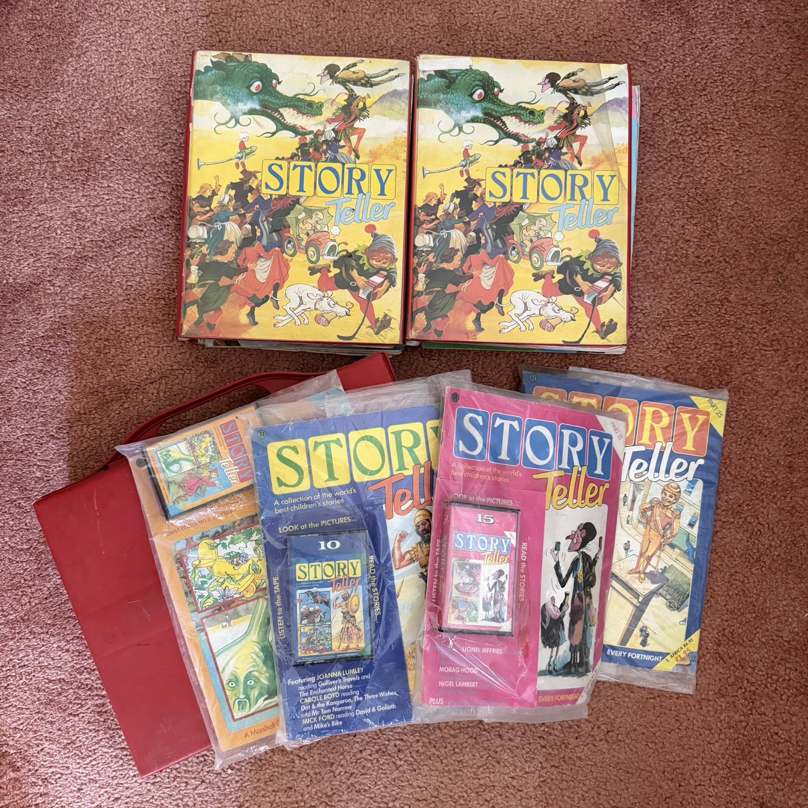 Story Teller Vol 1 Books + Tapes marshall cavendish Near Completr