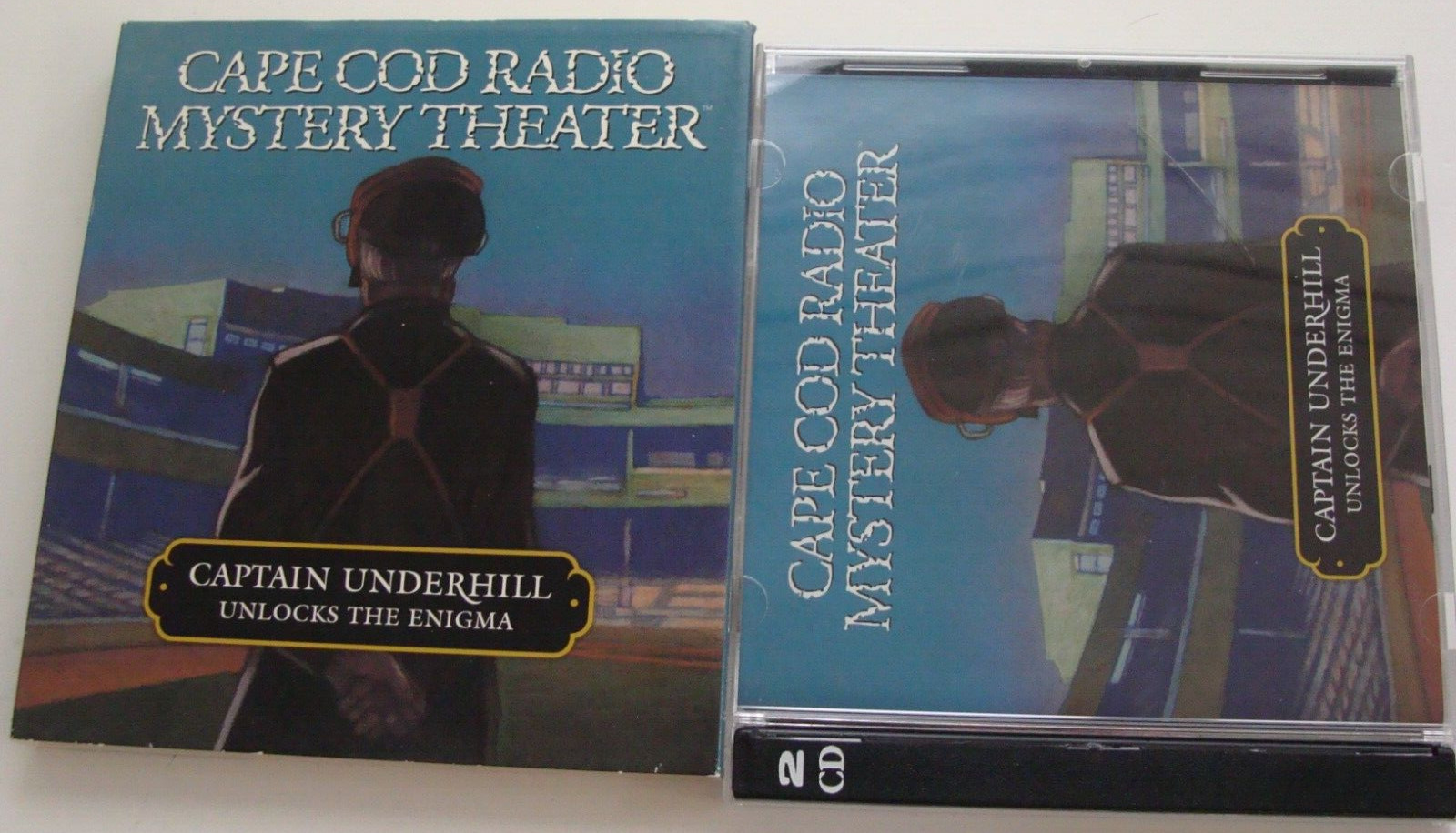 Cape Cod Mystery Theater Capt Underhill Unlocks the Enigma Set of 2 Audio CDs