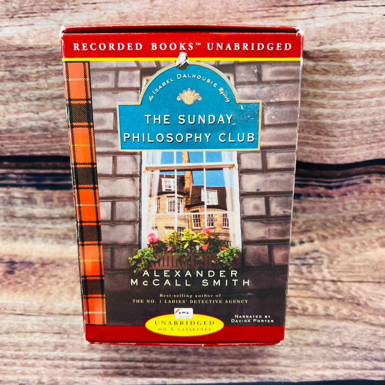 Audiobook~The Sunday philosophy club-Alexander smith-unabridged-5 Cassette