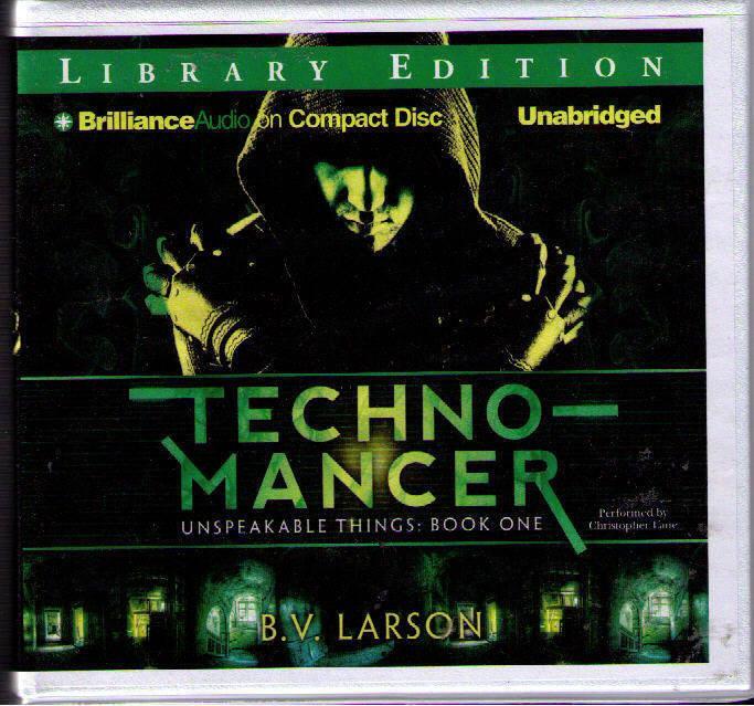 Technomancer by B.V. Larson (2012) CD Complete & Unabridged Hard Case UNREAD