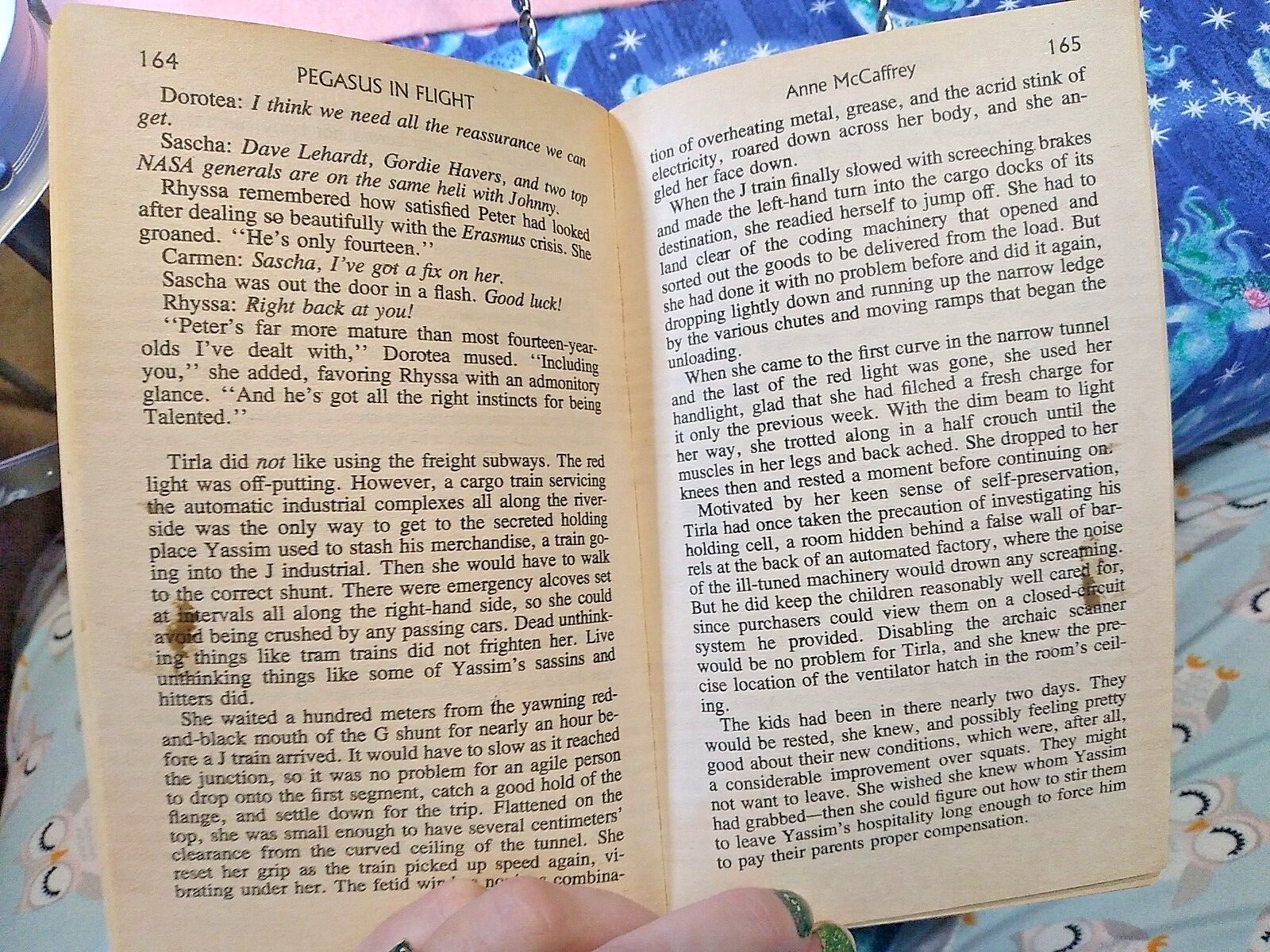 «Pegasus in Flight» by Anne McCaffrey, Talents/Pegasus Book 2, 1990 VG PB Used