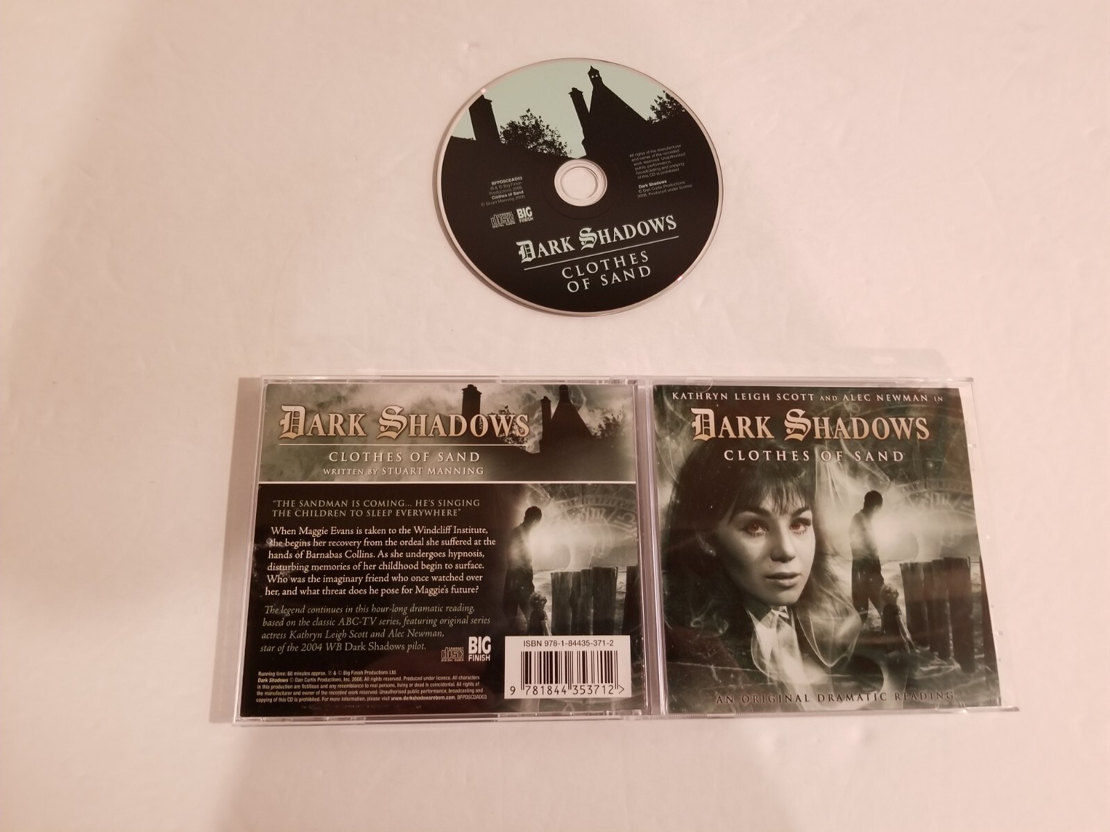 Dark Shadows — Clothes Of Sand — Kathryn Leigh Scott (2008, CD) Audio Book