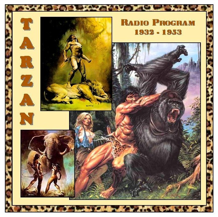Tarzan — 4 productions of Tarzan OTR 268 Episodes on DVD plus Free Sampler CD