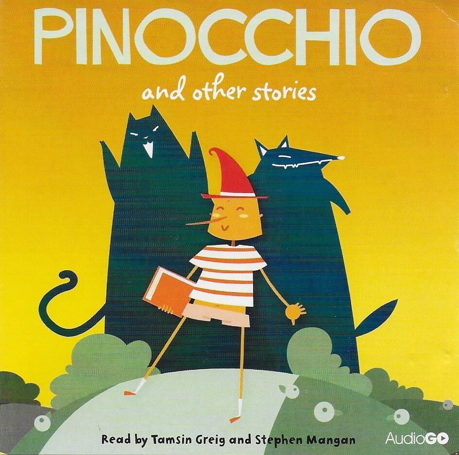 4 Young CHILDREN’S CD Audio Books — Pinocchio, Three Pigs, Beanstalk and Others