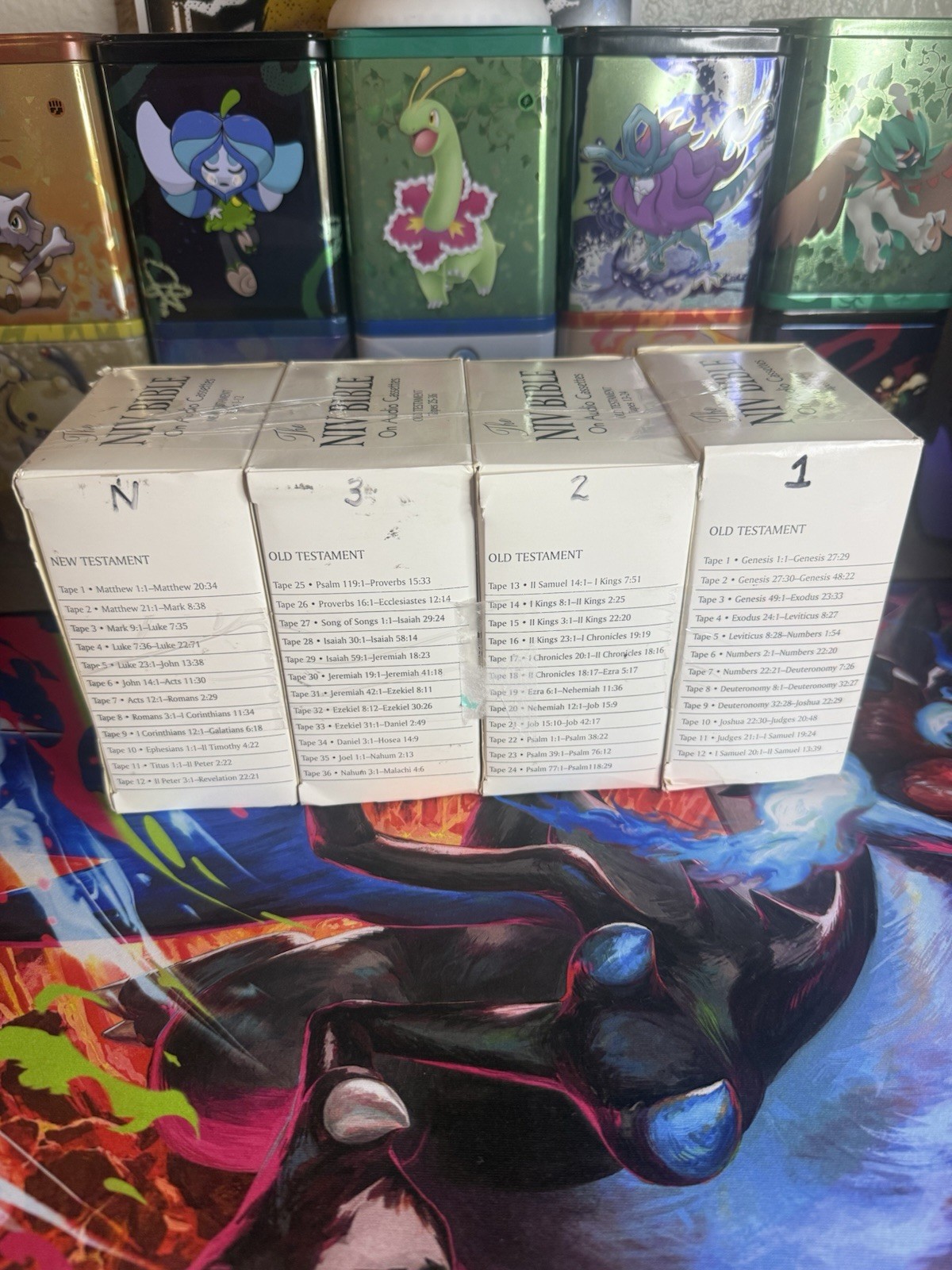 The NIV Bible on Audio Cassettes, International Version Box Set