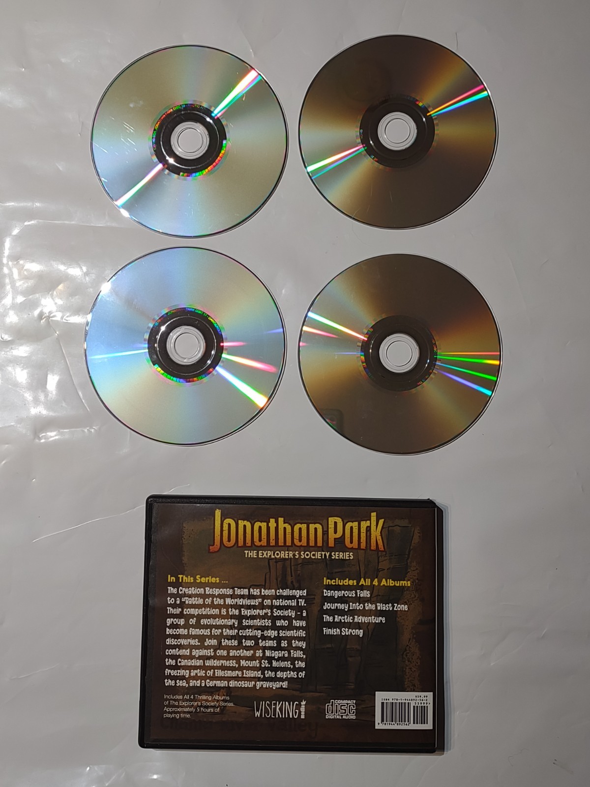 Jonathan Park The Explorers Society Series Complete Fifth Series 4 CD Set