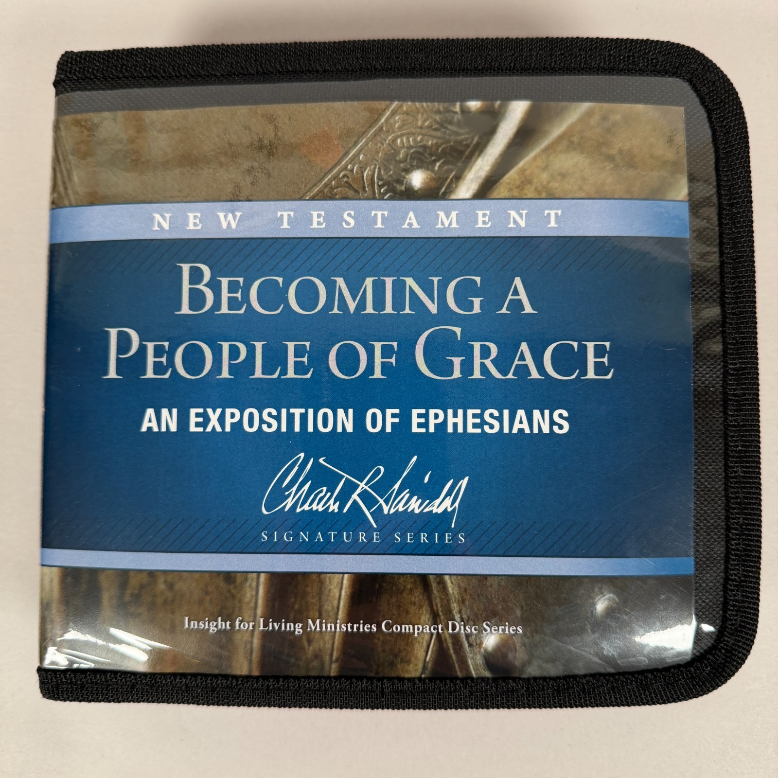 Charles Swindoll Becoming a People of Grace Ephesians 26 CD Set Complete Case