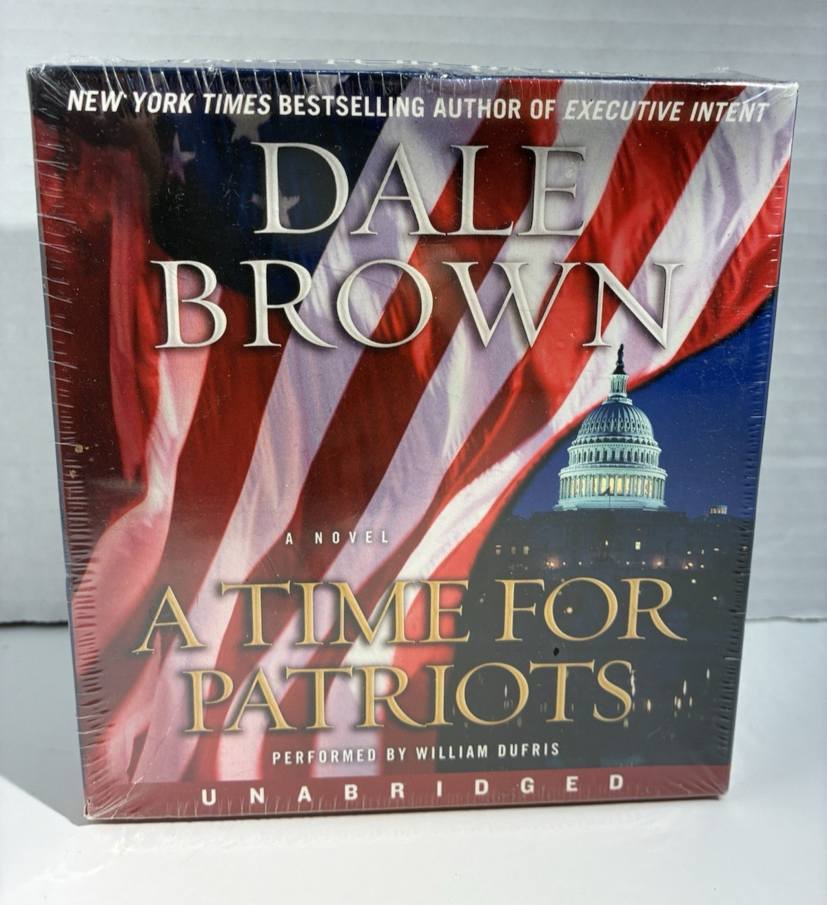 Brand New Sealed Dale Brown A Time For Patriots Audiobook ~ 11 CDs, 13 Hours