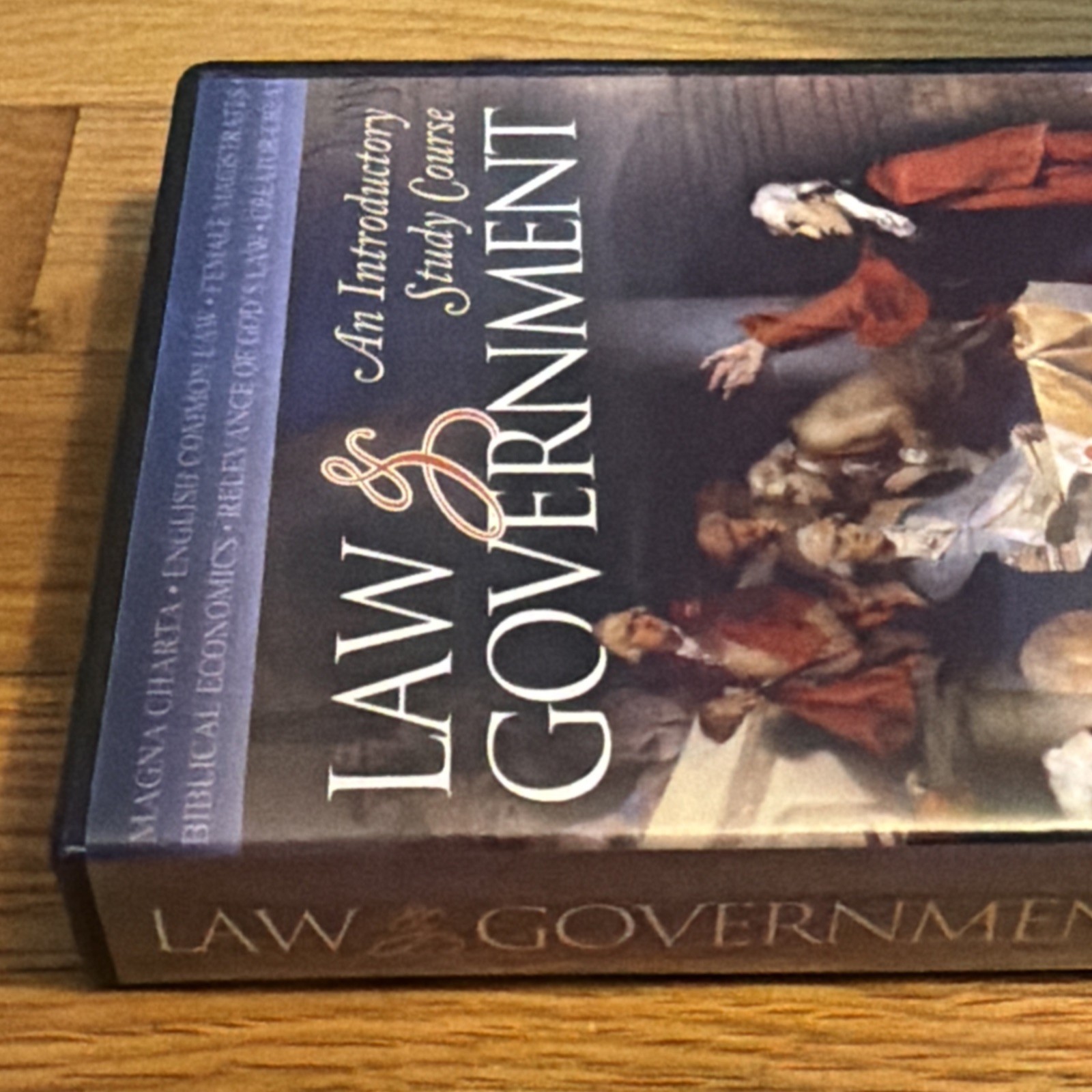 Law & Government An Introductory Study Course 6 DVD Set Vision Forum Homeschool