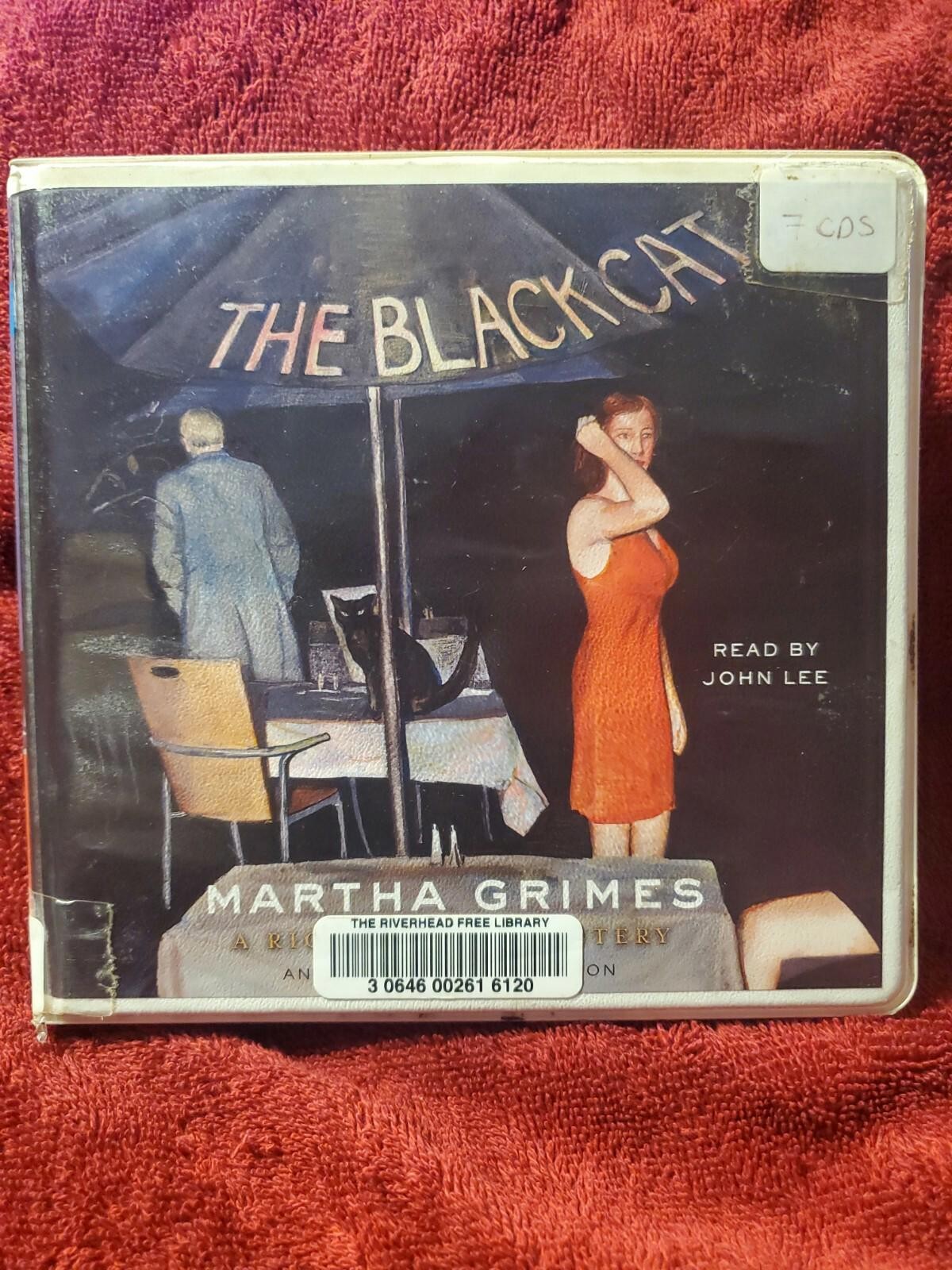 Shelf200 Audiobook~The Black Cat-Martha Grimes- Unabridged- 7 CDs
