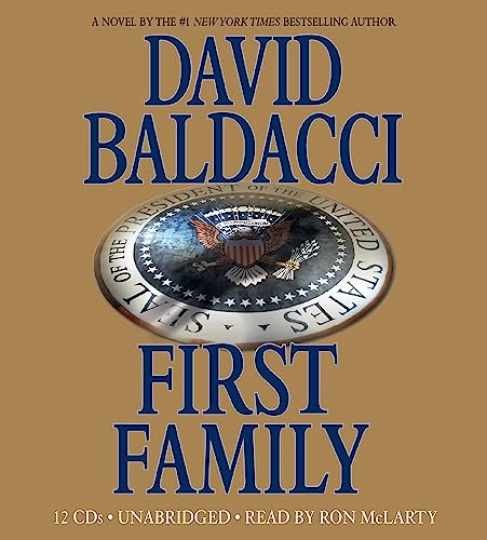 First Family (King & Maxwell Series, — Audio CD, by Baldacci David — Very Good