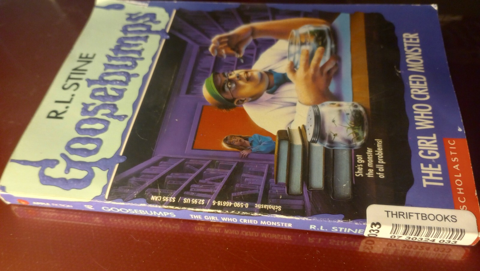 Goosebumps #8 The Girl Who Cried Monster