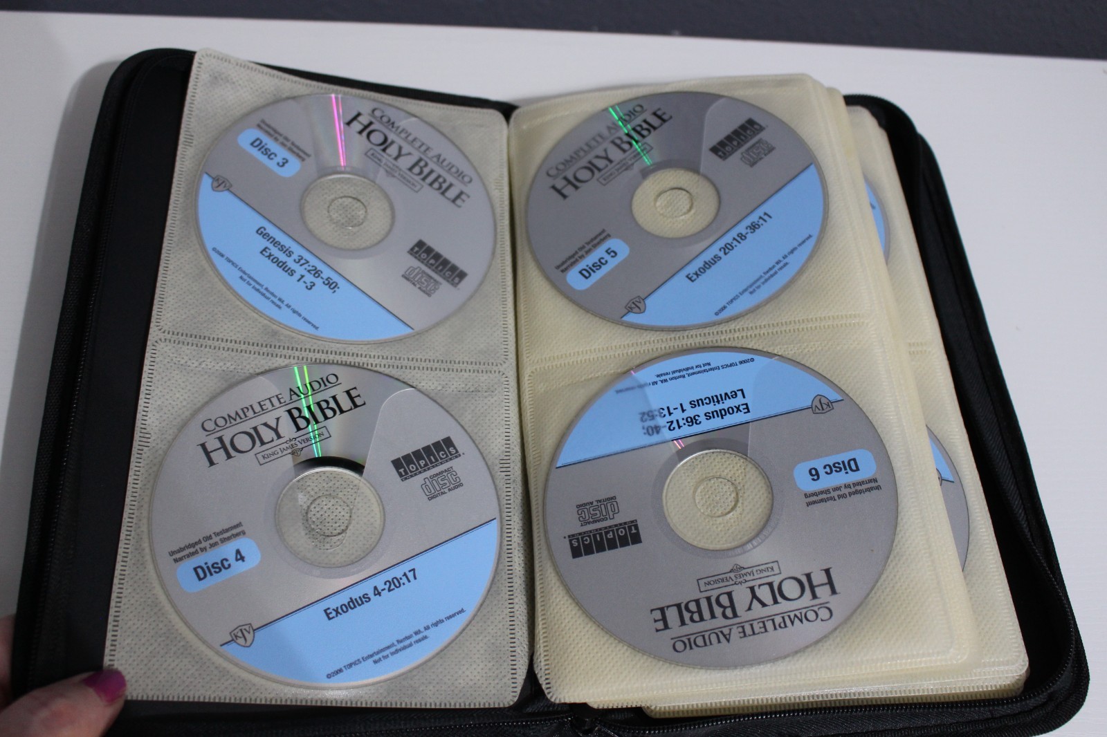 The Complete Audio Holy Bible (King James Version) 60 CDs w/James Earl Jones