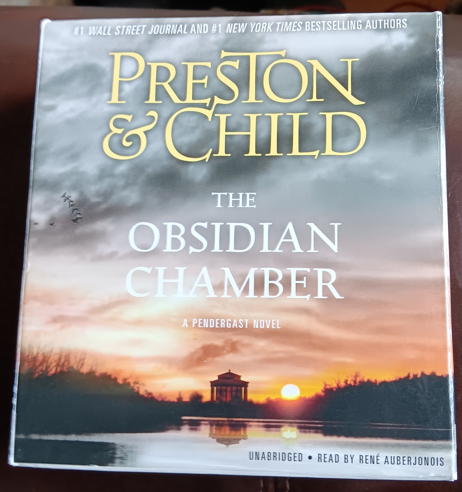 The Obsidian Chamber by Lincoln Child & Douglas Preston UNA Audio CD VG BX 21