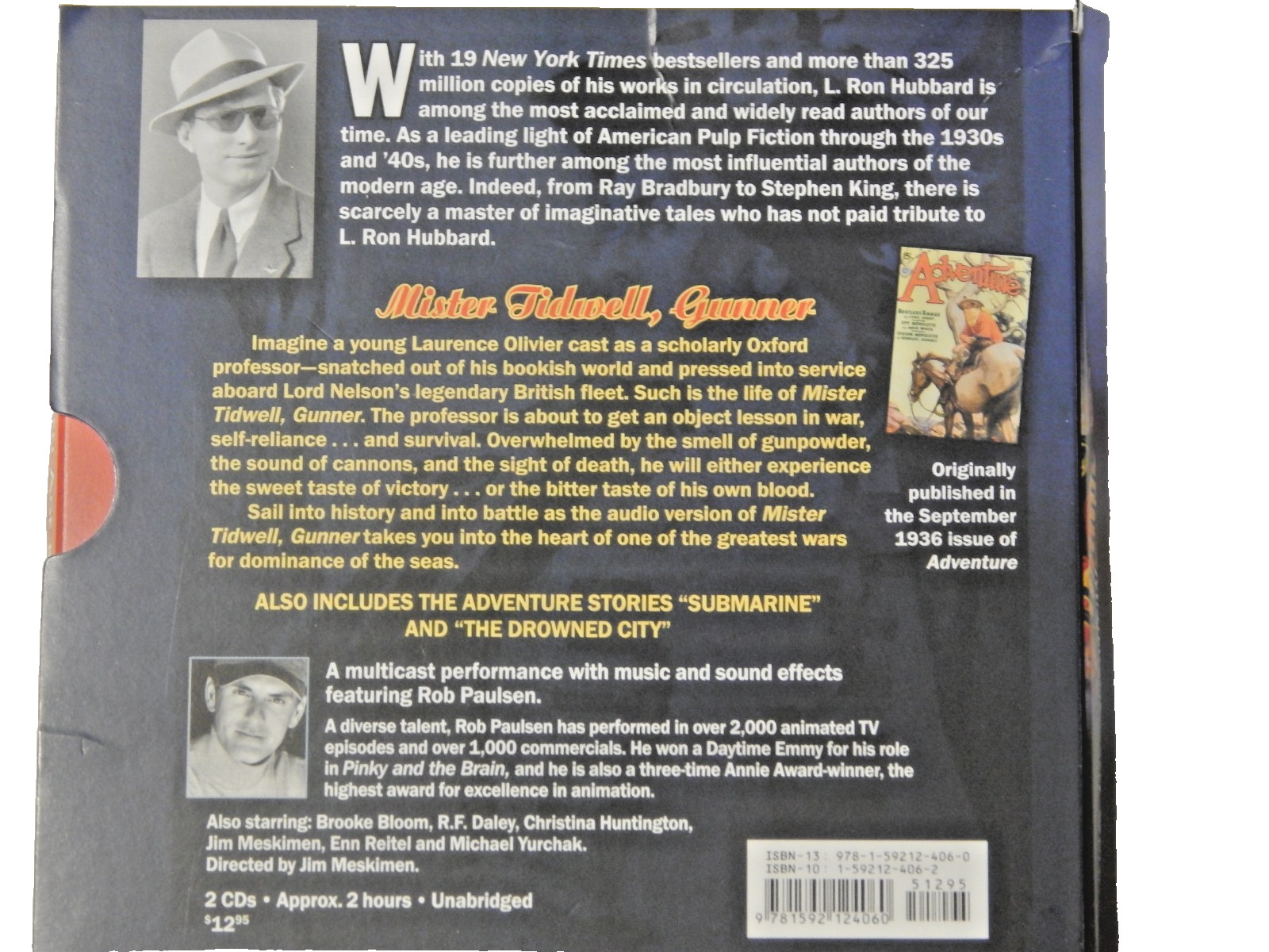 Lot 3 L. Ron Hubbard CD Audiobooks «stories from the golden age»