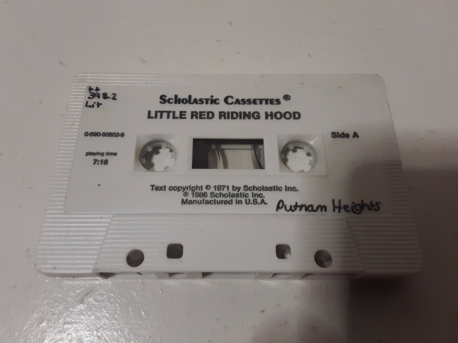 Little Red Riding Hood Scholastic Cassette Tape NO CASE ONLY CASSETTE