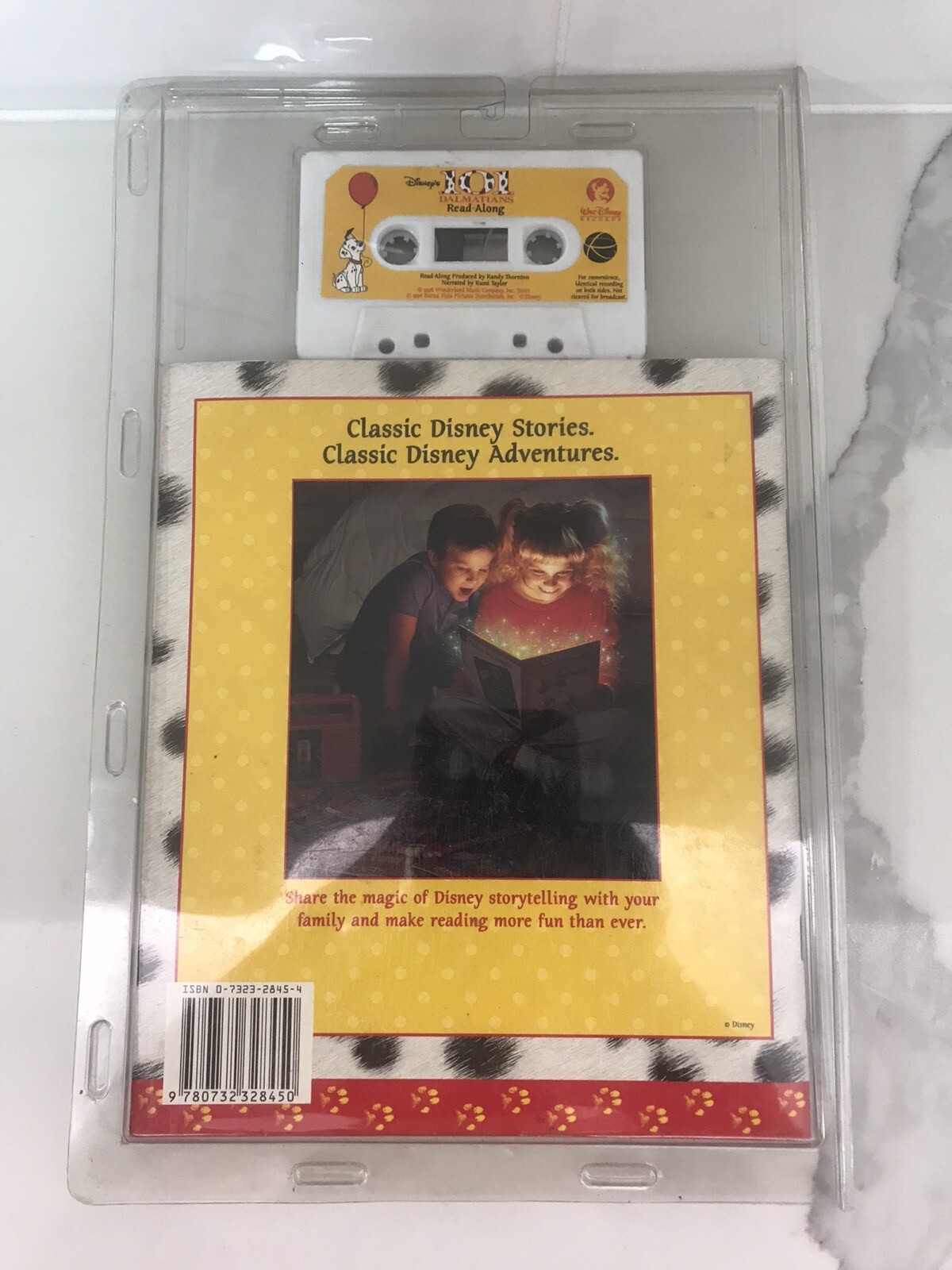 101 Dalmatians Disney Read With Me Collection Book Cassette Tape Retro 90s