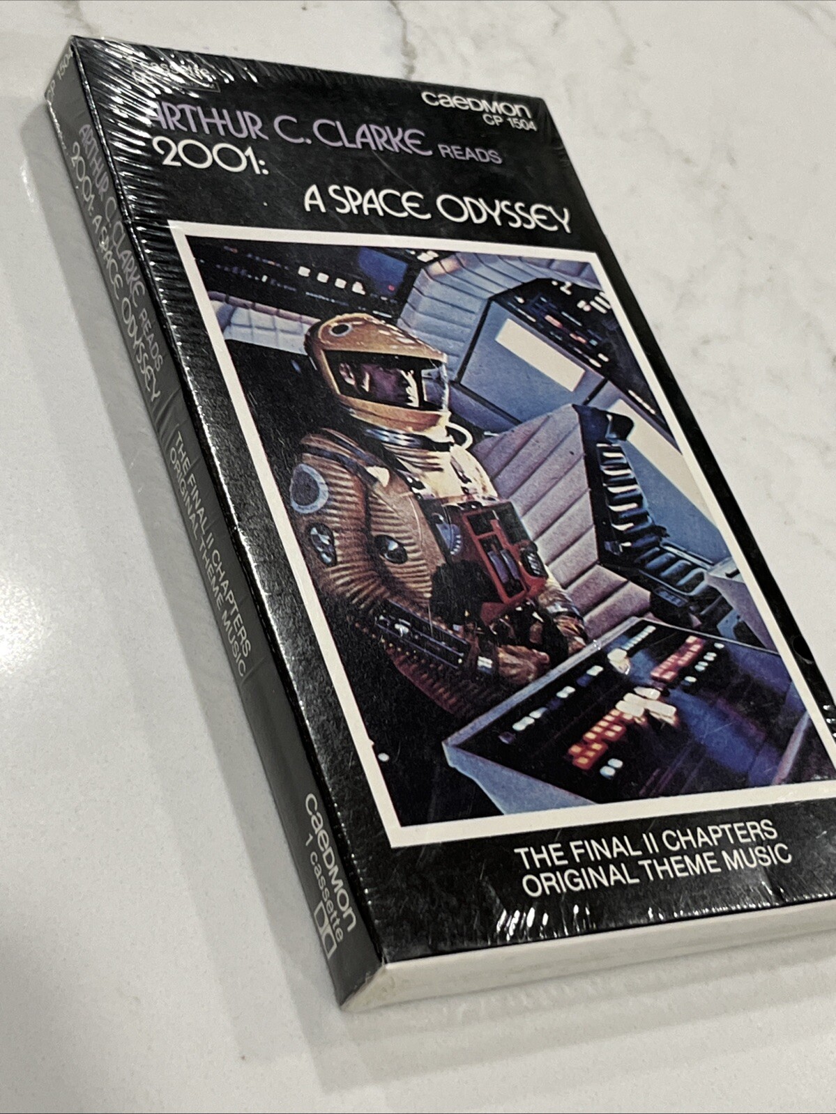 New! Arthur C. Clarke Reads 2001: A Space Odyssey Caedmon CP 1504 Sealed! 1979