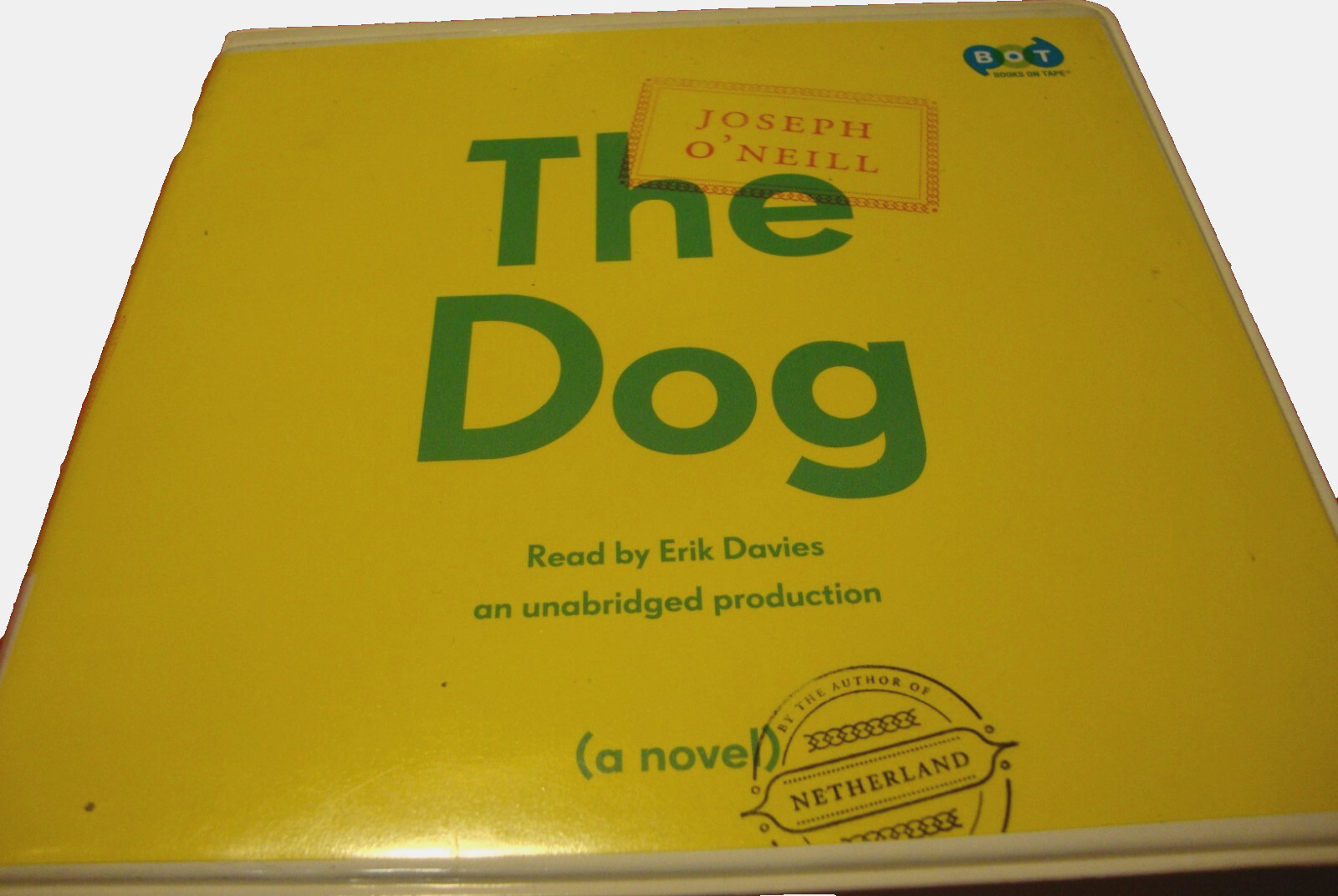 AUDIOBOOK: ‘The Dog’ By Joseph O’Neill 8 CD’s Ex-Lib — Unabridged Novel N1