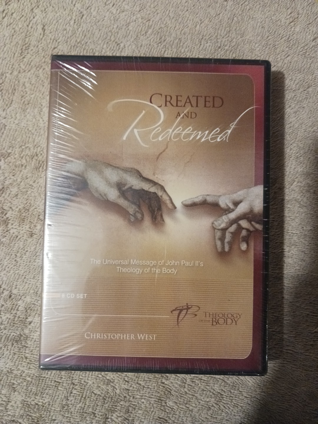Created and Redeemed – Christopher West | Theology of the Body | 8‑CD Audio Set