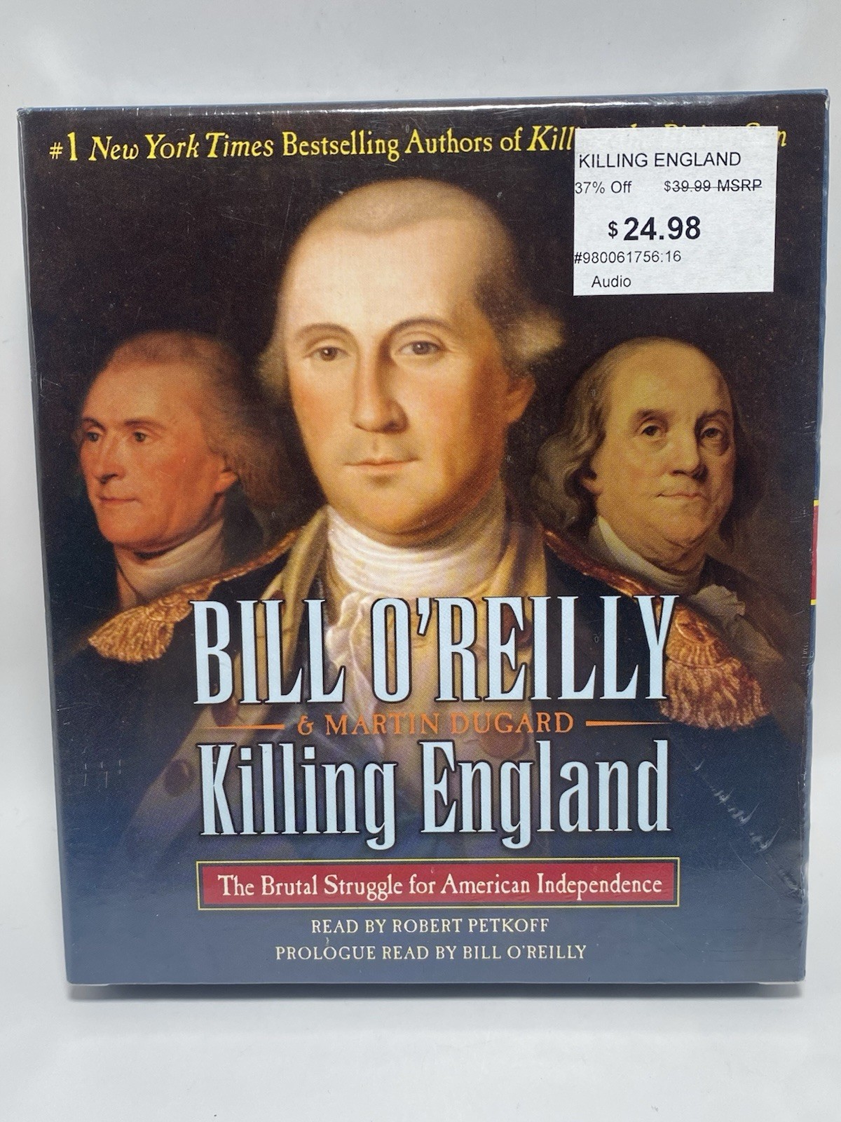 Killing England: Bill O’Reilly & Martin Dugard 10 CDs Audiobook