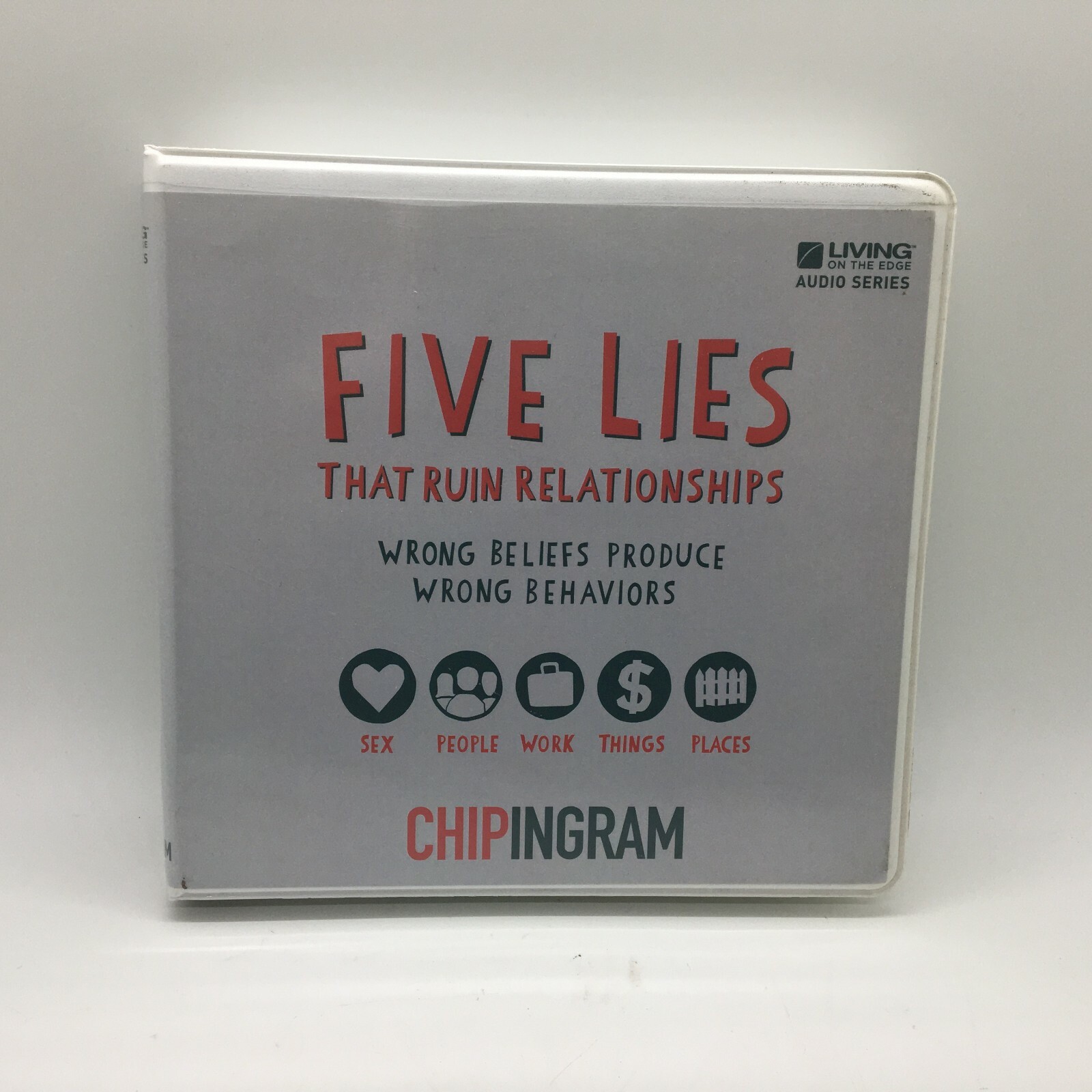 Chip Ingram Audio CD Teaching Series Set Five Lies That Ruin Relationships New