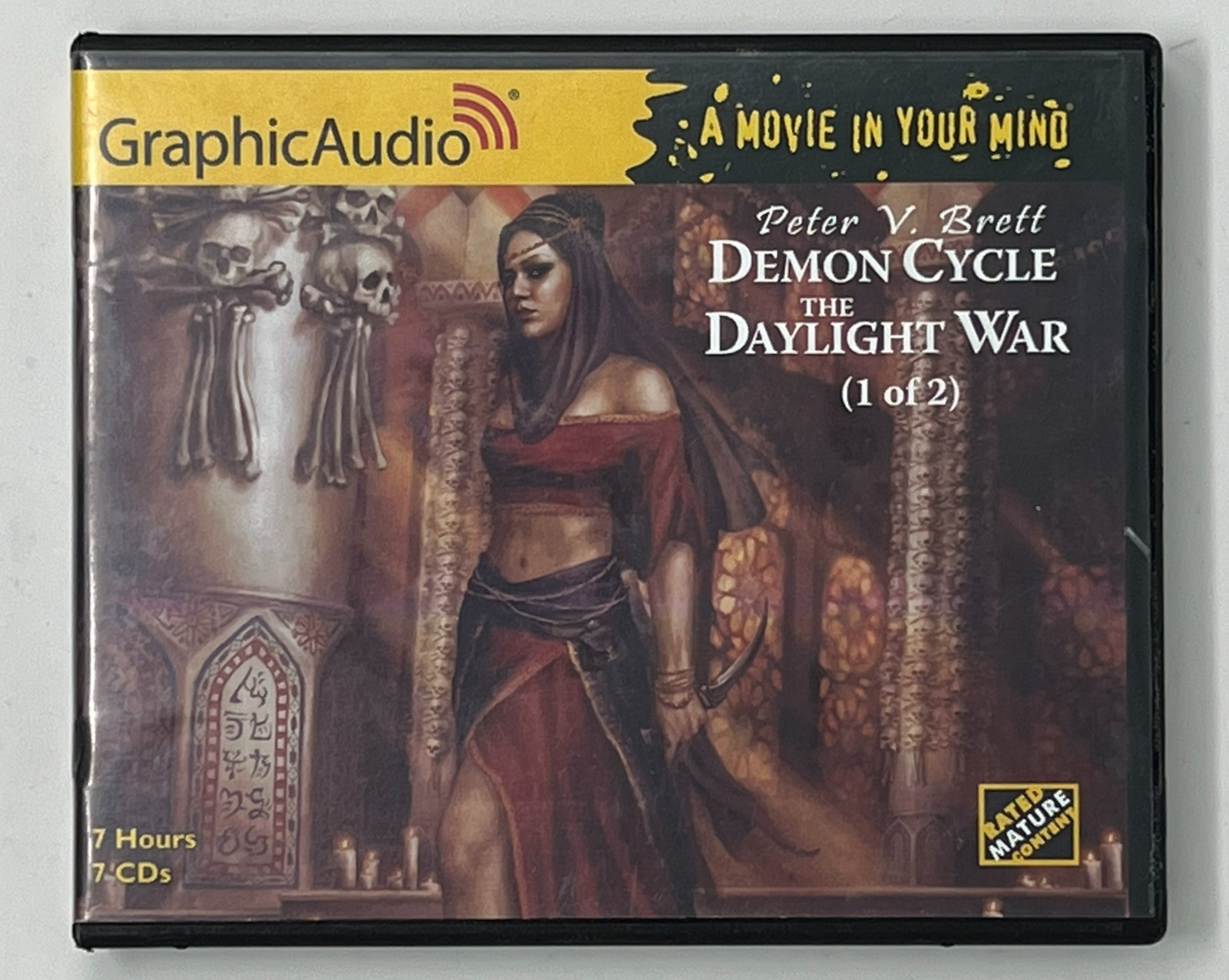 AUDIO BOOK: Demon Cycle: The Daylight War by Peter Brett — 14 Discs 14 Hours