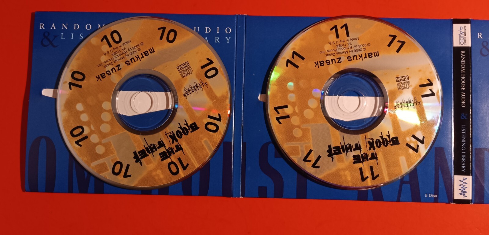 THE BOOK THIEF (AUDIOBOOK 2006) VG++ PLAY TESTED FREE SHIPPING