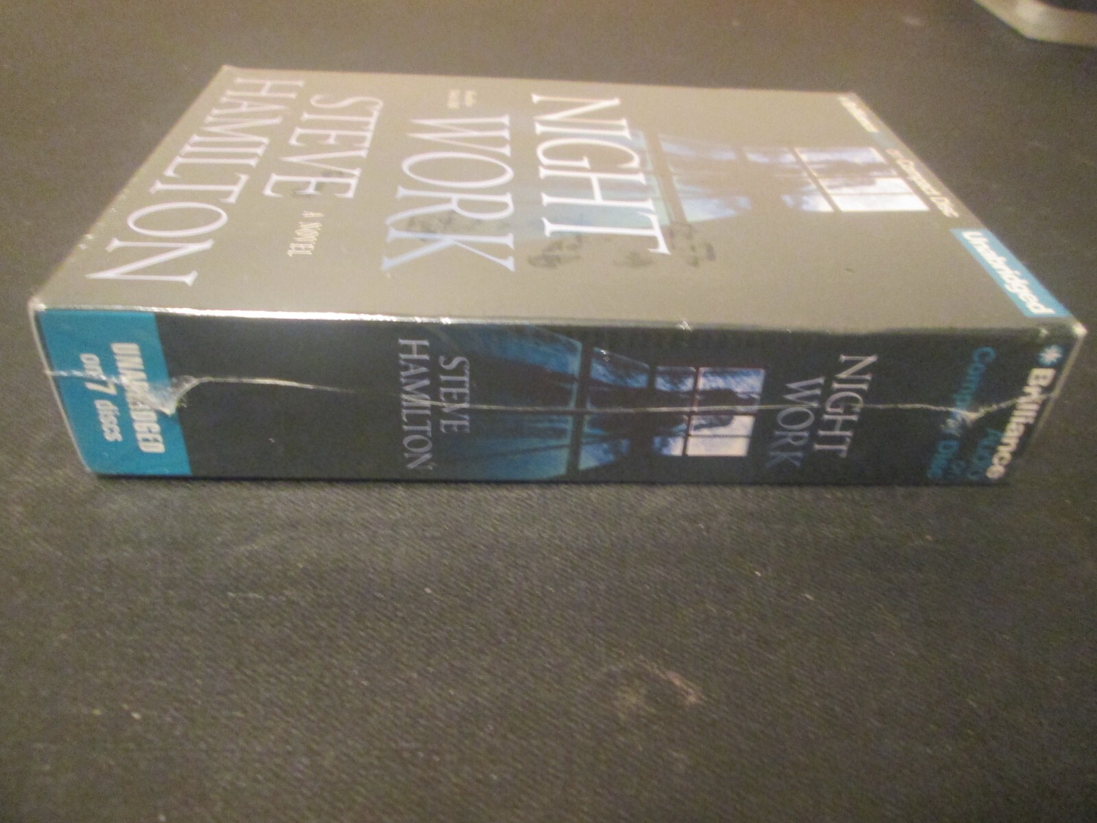 Night Work by Steve Hamilton (2007, Compact Disc, Unabridged edition)