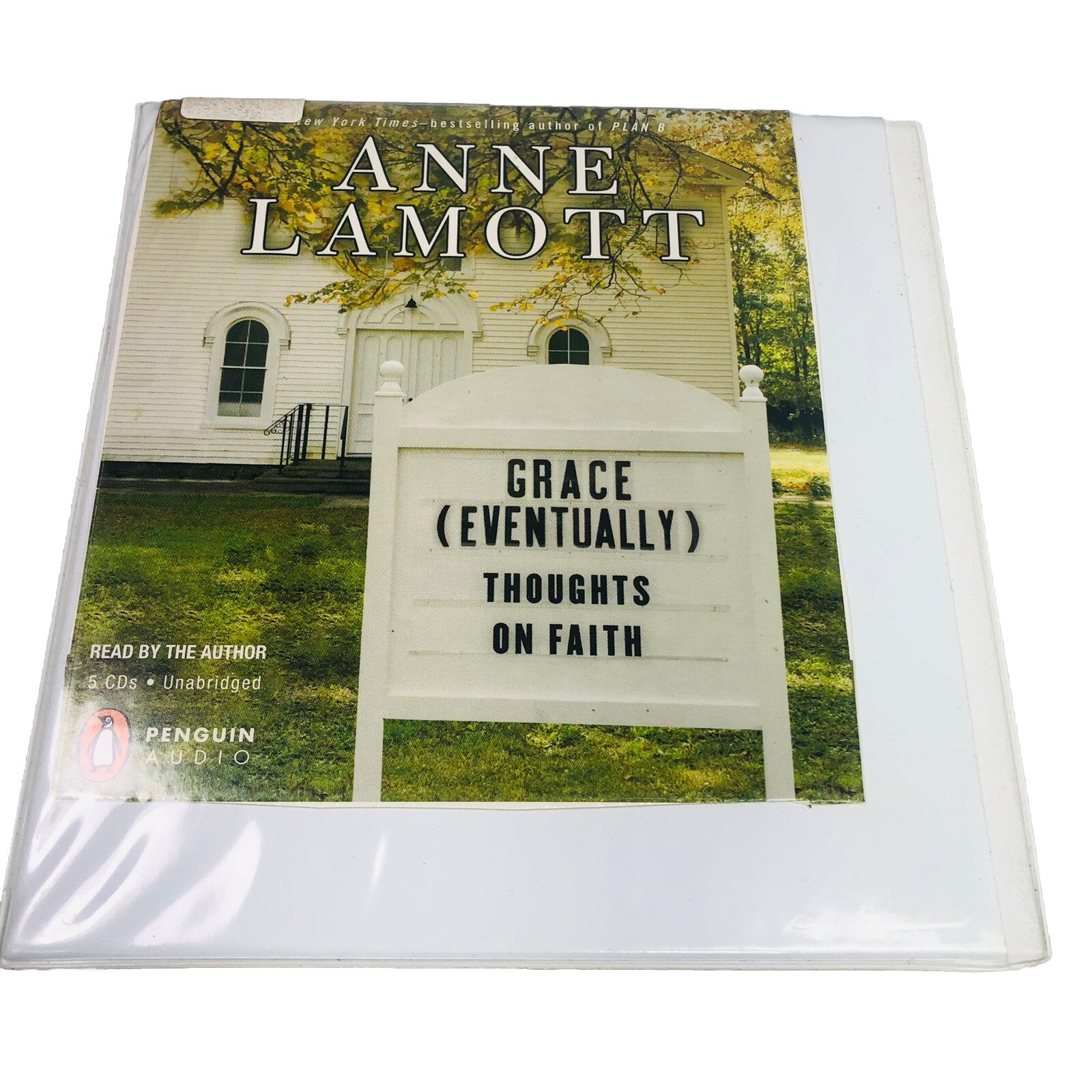 Grace (Eventually) : Thoughts on Faith by Anne Lamott 2007 Compact Disc 5 CD Set