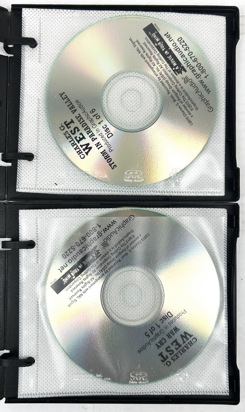 Graphic Audio 16 CDs: Blackfoot Trail/Paradise Valley/War Cry by Charles G. West